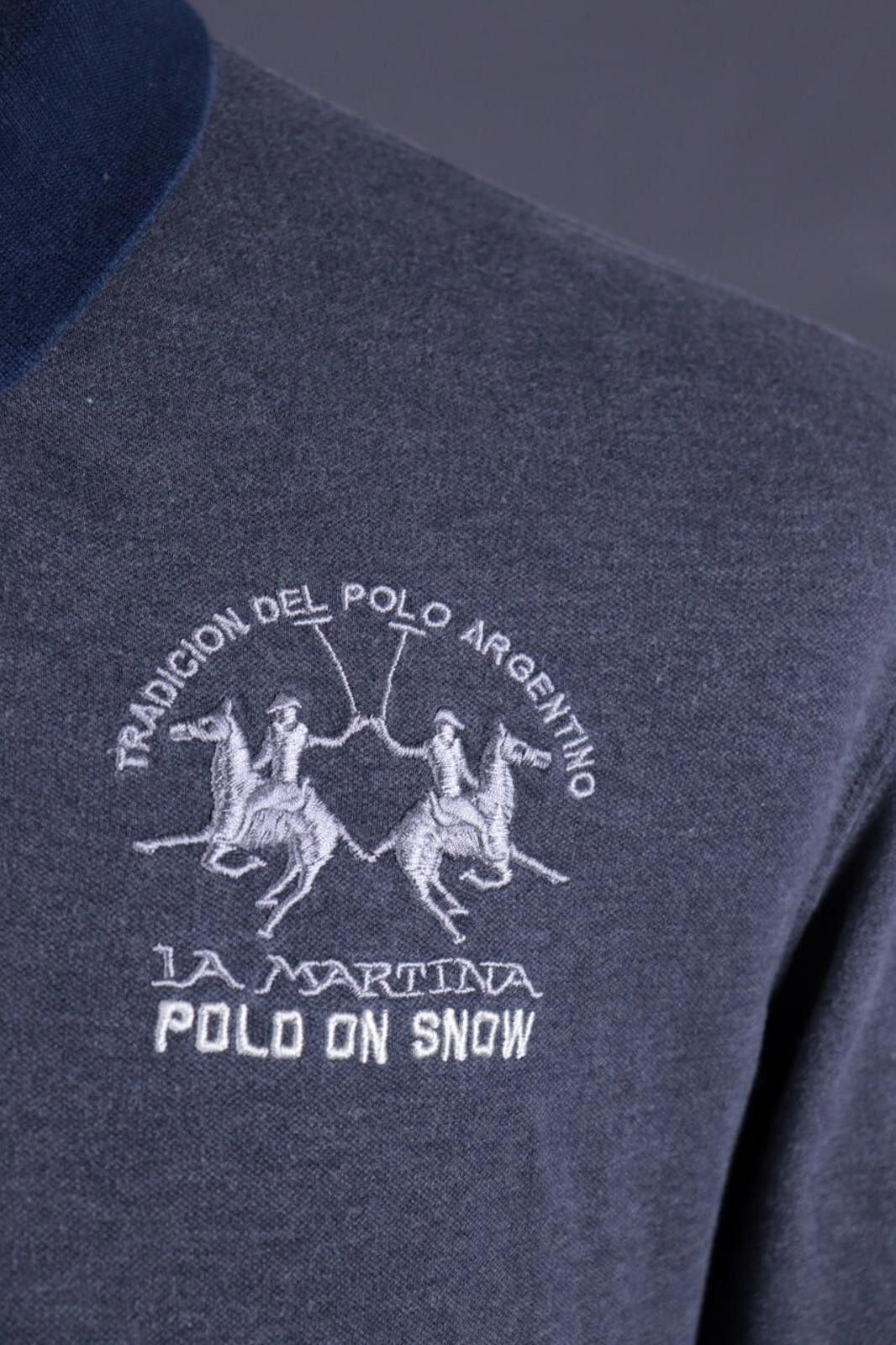 La Martina La Martina Argentina Polo On Snow Rugby Polo Shirt Size L Size US L / EU 52-54 / 3 - 4 Thumbnail