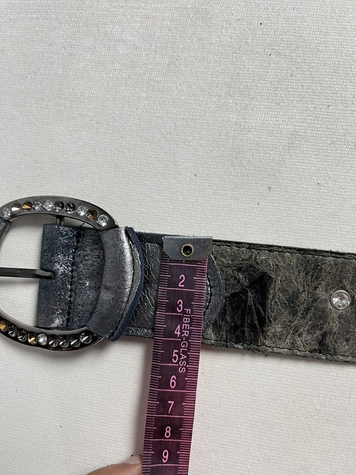 Japanese Brand Vintage crystall belts Size ONE SIZE - 6 Thumbnail