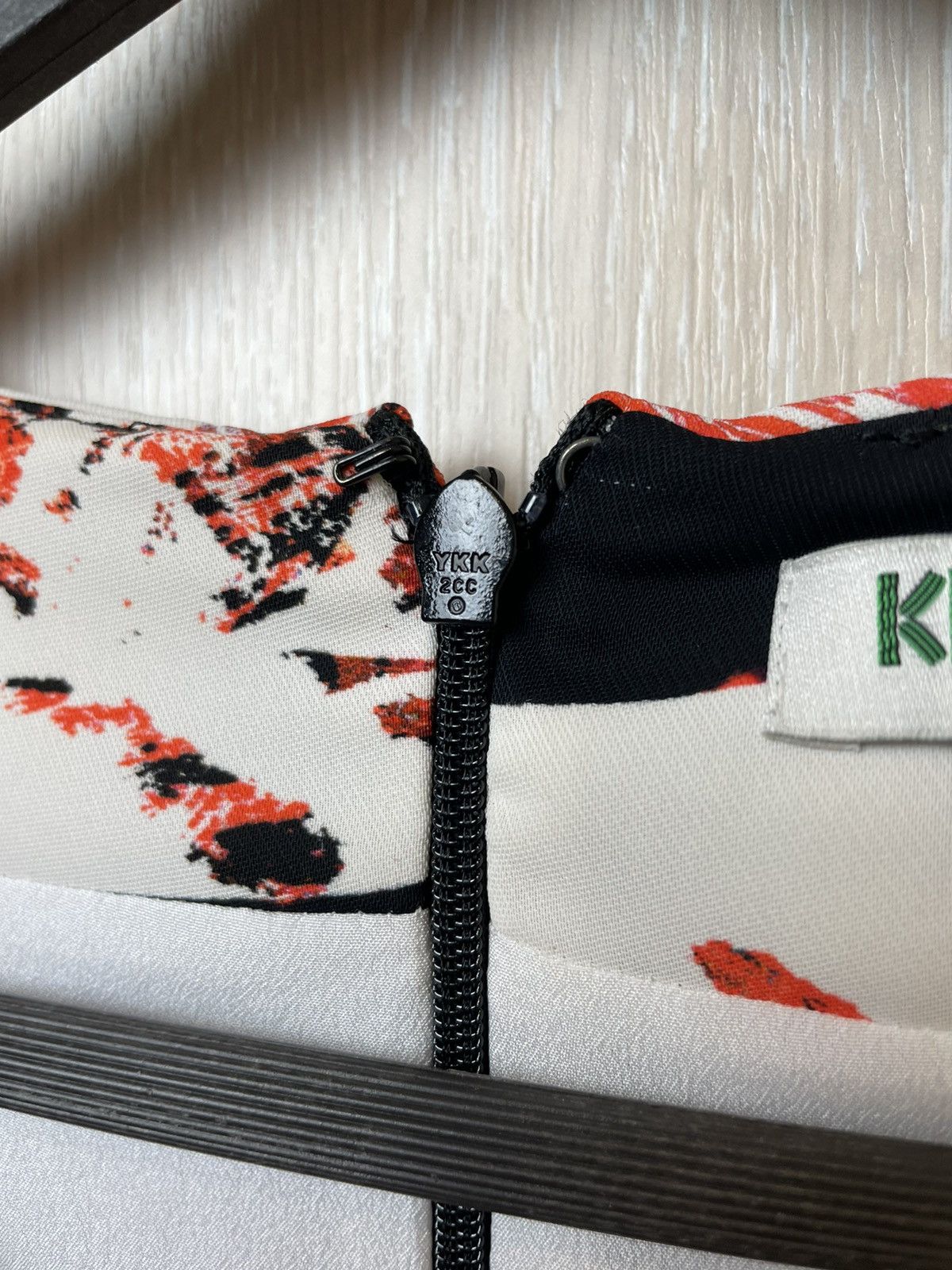 Designer × Kenzo KENZO Sleeveless Abstract Mini Dress Size M / US 6-8 / IT 42-44 - 7 Thumbnail