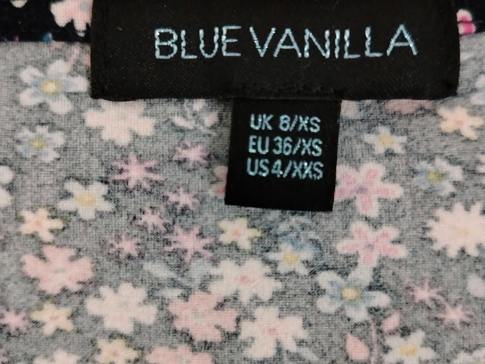 Other Blue Vanilla Floral Maxi Dress UK 8 XS Size S / US 4 / IT 40 - 4 Thumbnail