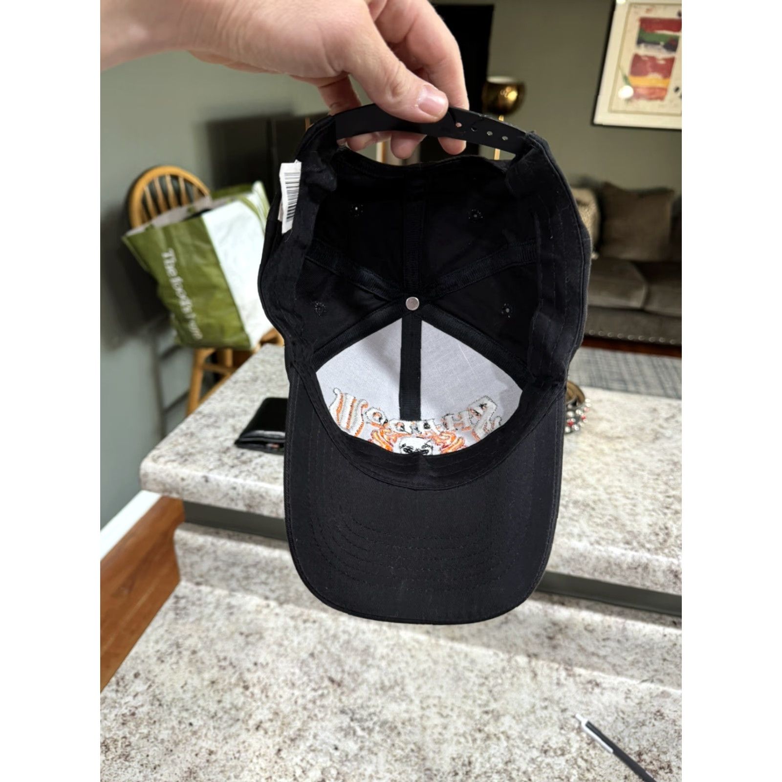 Vintage VINTAGE National Shadow Rider Hat Cap One Size Men Black Skull Biker Motorcycle Blaze Skull Cap Size 44L - 3 Thumbnail