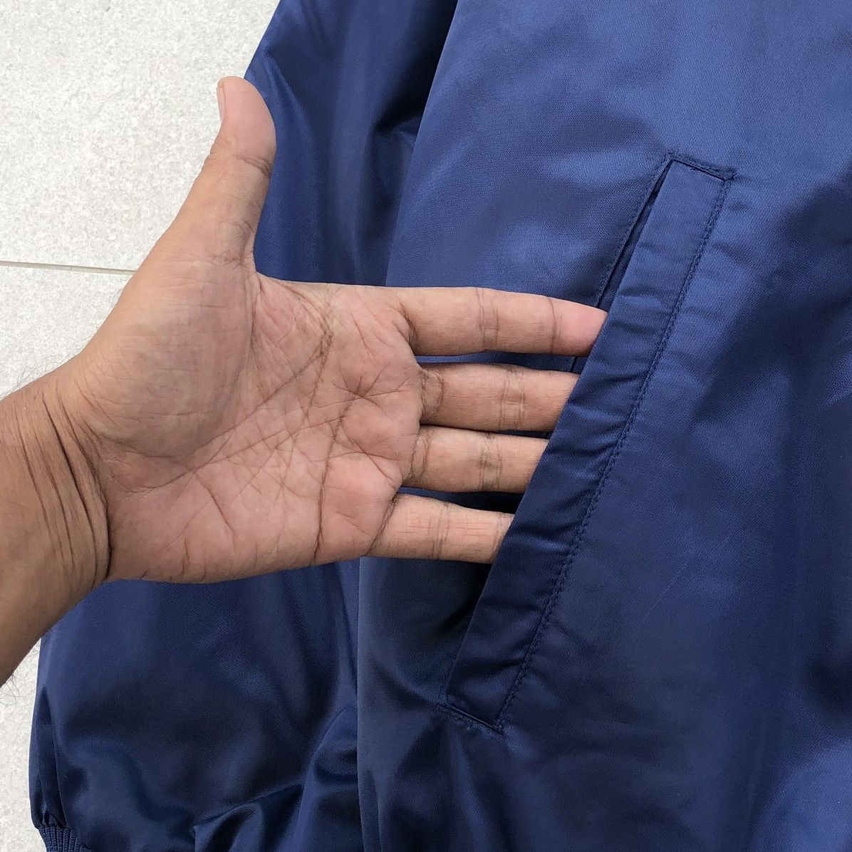 Nike Vintage Nike North Carolina UNC Tar Heels Bomber Jacket Size US XXL / EU 58 / 5 - 10 Thumbnail