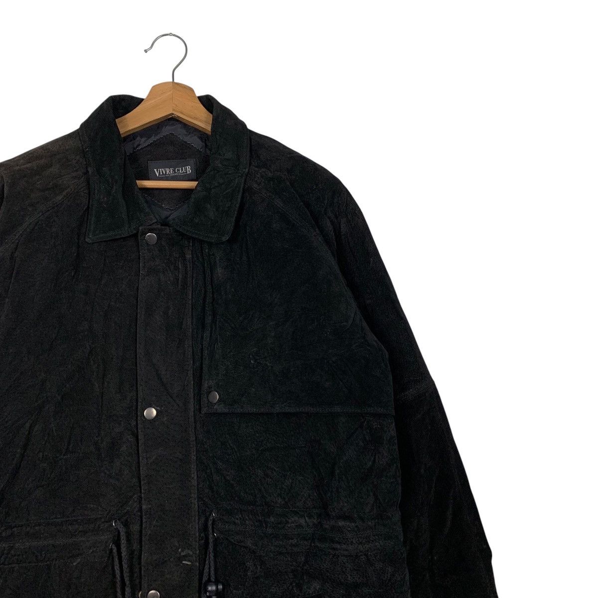 Japanese Brand Japanese Brand Vivre Club Suede Leather Jacket Size US M / EU 48-50 / 2 - 5 Thumbnail