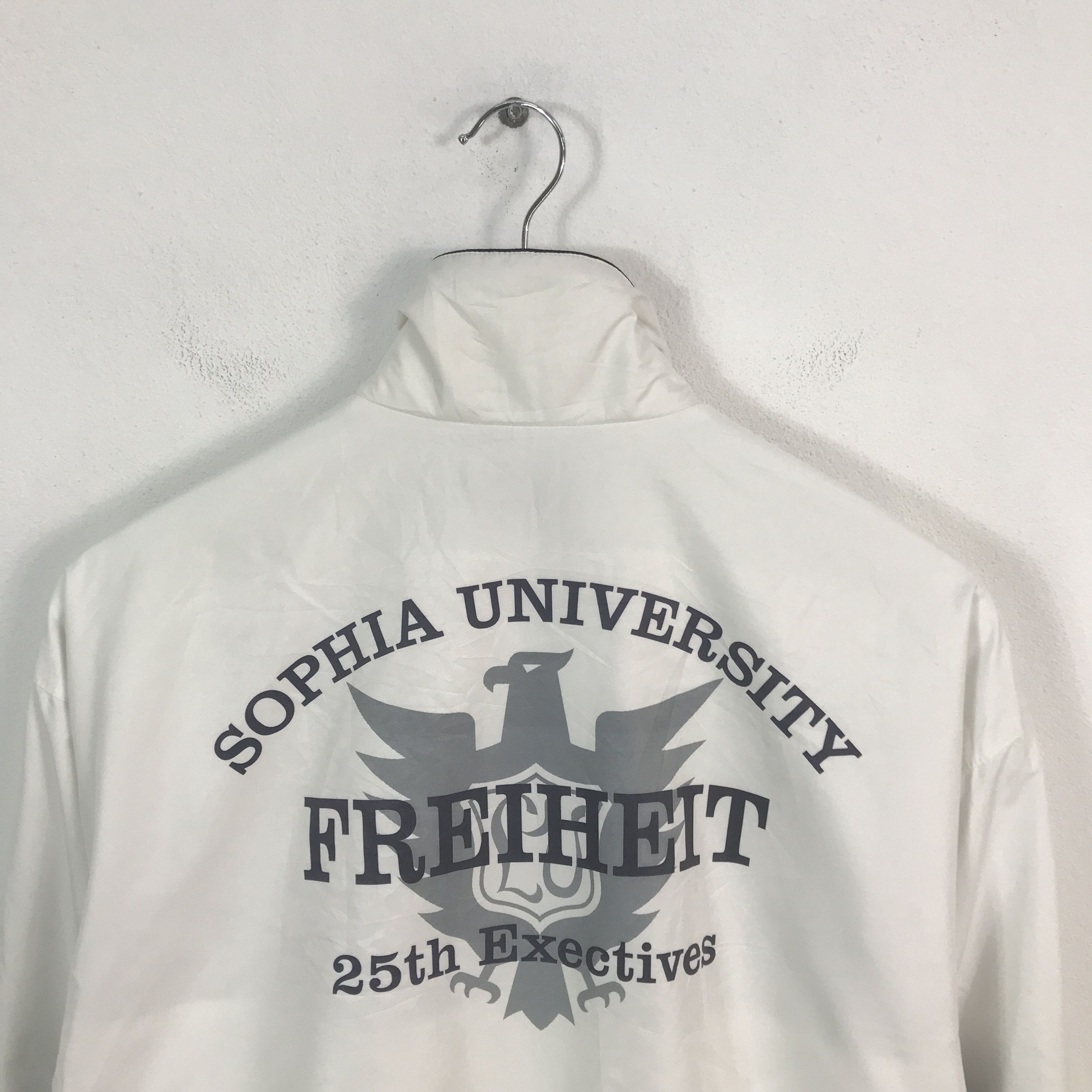 Sergio Tacchini Rare Sergio Tacchini Sophia University Windbreaker Jacket Size US M / EU 48-50 / 2 - 4 Thumbnail