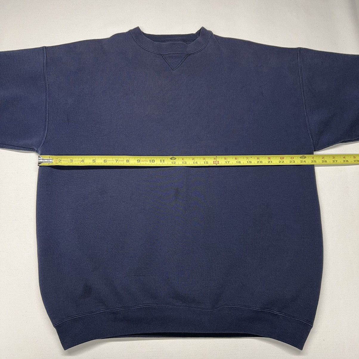 Soffe × Vintage VTG Soffe Crewneck Blue Heavy Cotton Sweatshirt Sweater Size US XL / EU 56 / 4 - 15 Thumbnail