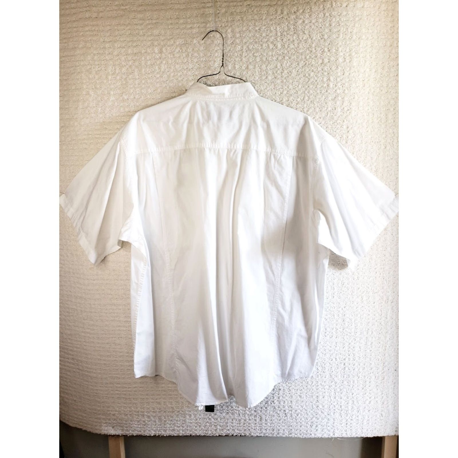 Orvis Orvis Button-Up Shirt Men L White Short Sleeve Cotton Fishing Collared Pocketed Casual Travel Workwear Size US L / EU 52-54 / 3 - 7 Thumbnail