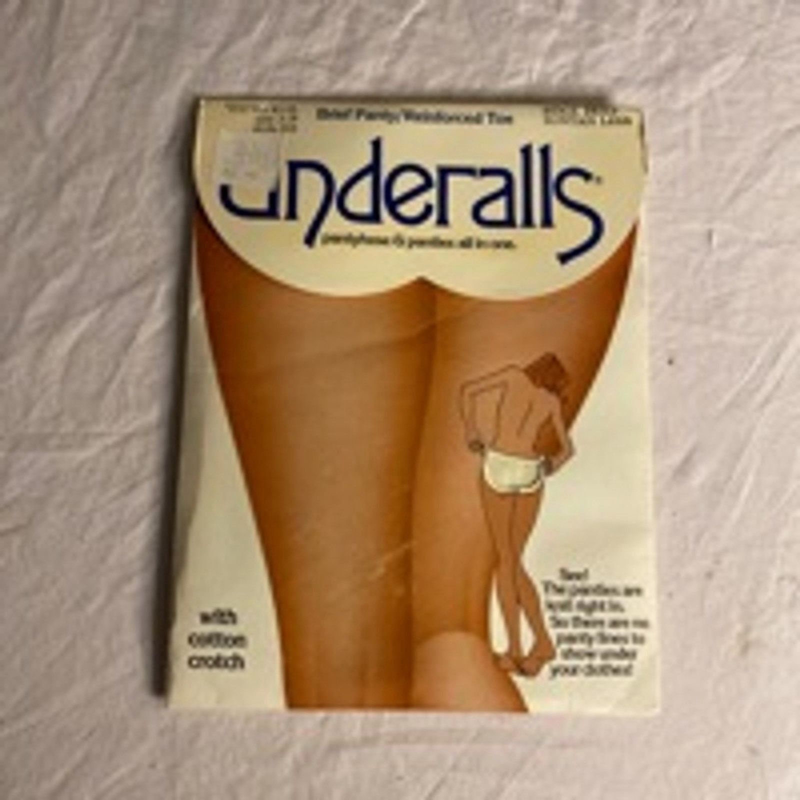 Other Vintage Underalls Pantyhose A-B Suntan Legs Brief Panty Size ONE SIZE - 1 Thumbnail