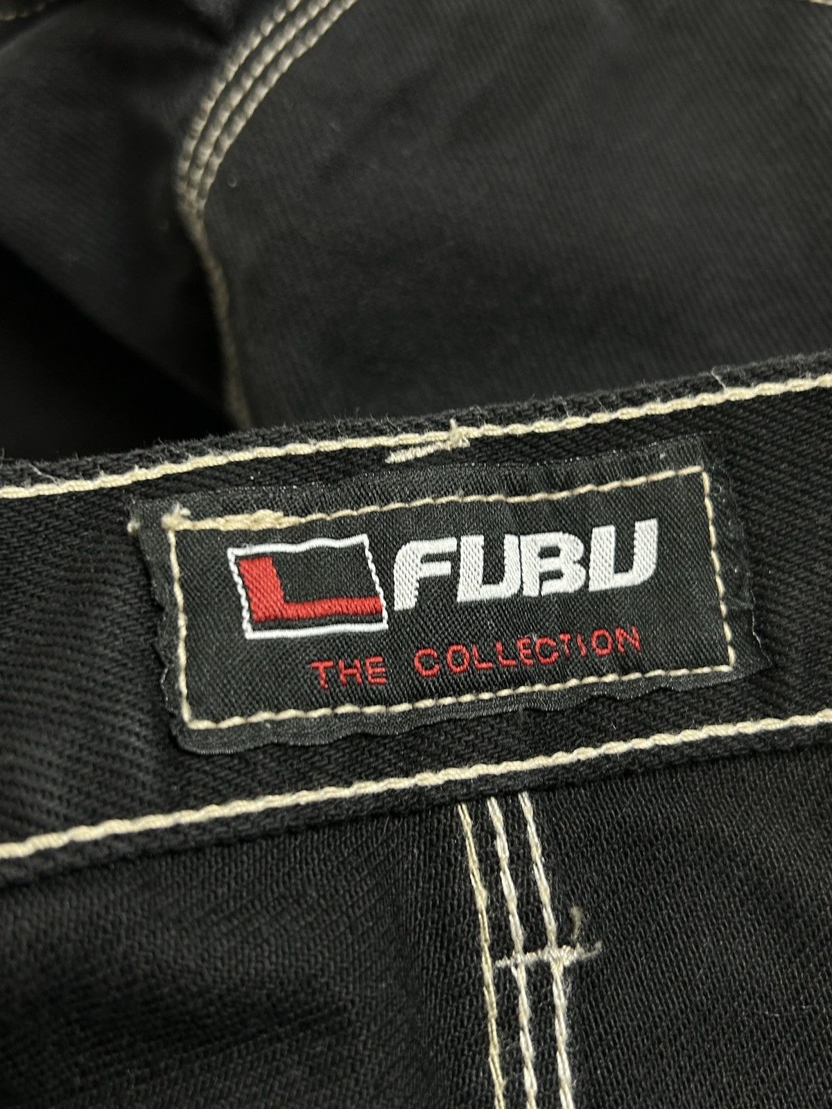 Fubu 90s Vintage Fubu Art Of Design Carpenter Denim Jeans 30 Size US 30 / EU 46 - 11 Thumbnail