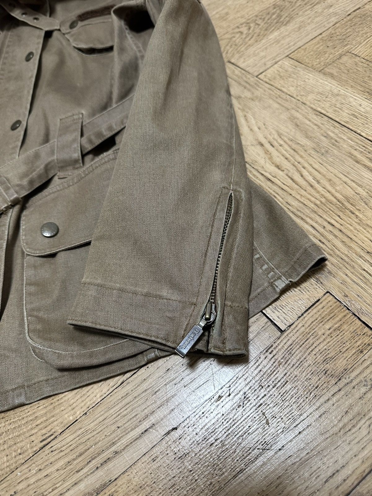 Barbour Barbour International Women’s Khaki Jacket Size M Size M / US 6-8 / IT 42-44 - 15 Thumbnail