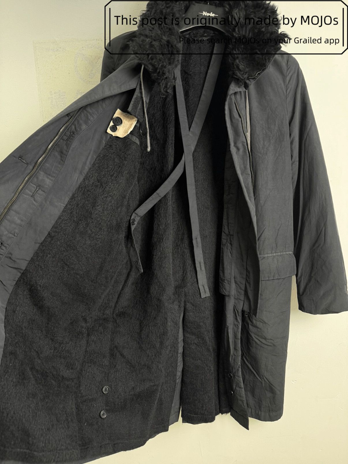 Helmut Lang Sz 40 Helmut Lang 99AW Fur Neck Parkas mojos16441215 Size US M / EU 48-50 / 2 - 6 Thumbnail