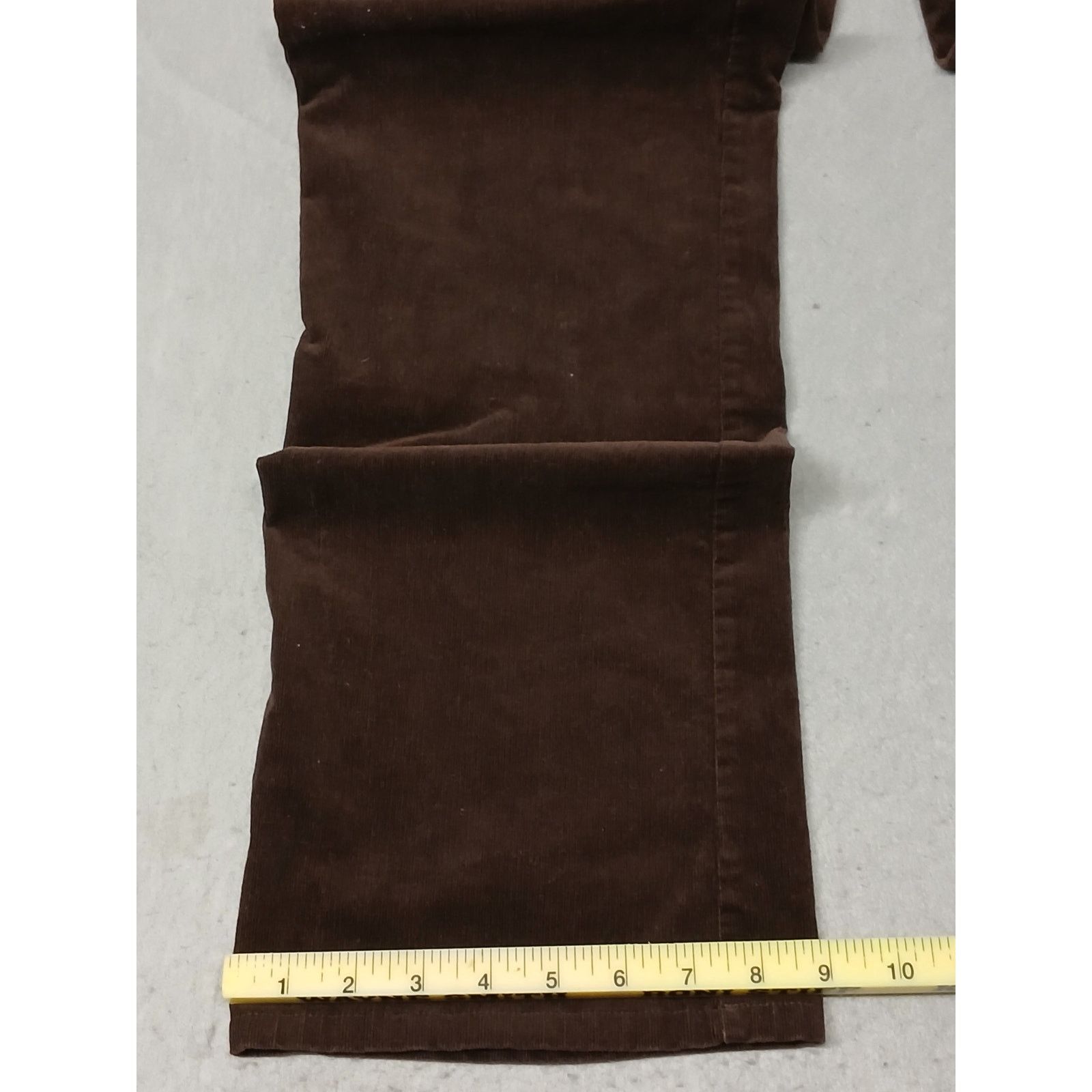 Other Crazy Horse (8) Vintage Brown Corduroy Relaxed Boot Cut Pant Size 30" / US 8 / IT 44 - 2 Thumbnail