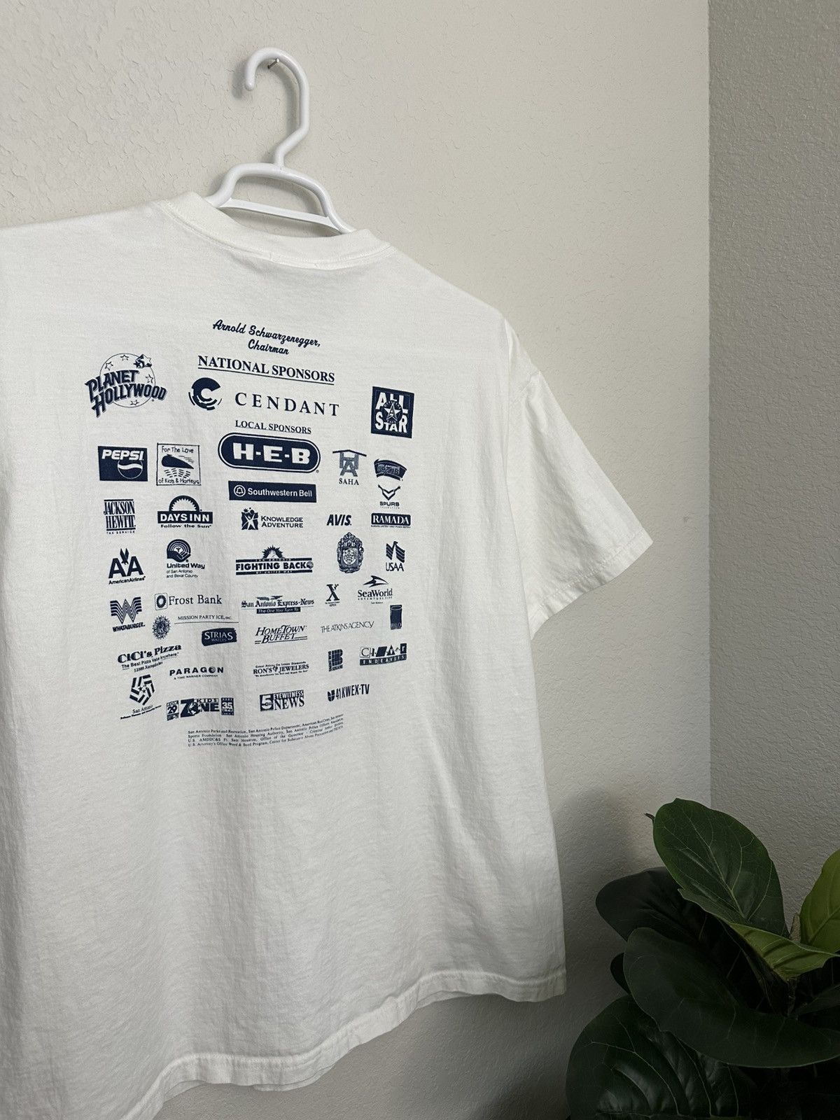 Vintage 90's Inner City Games All Star Cafe Arnold Schwarzenegger Size US XL / EU 56 / 4 - 4 Thumbnail