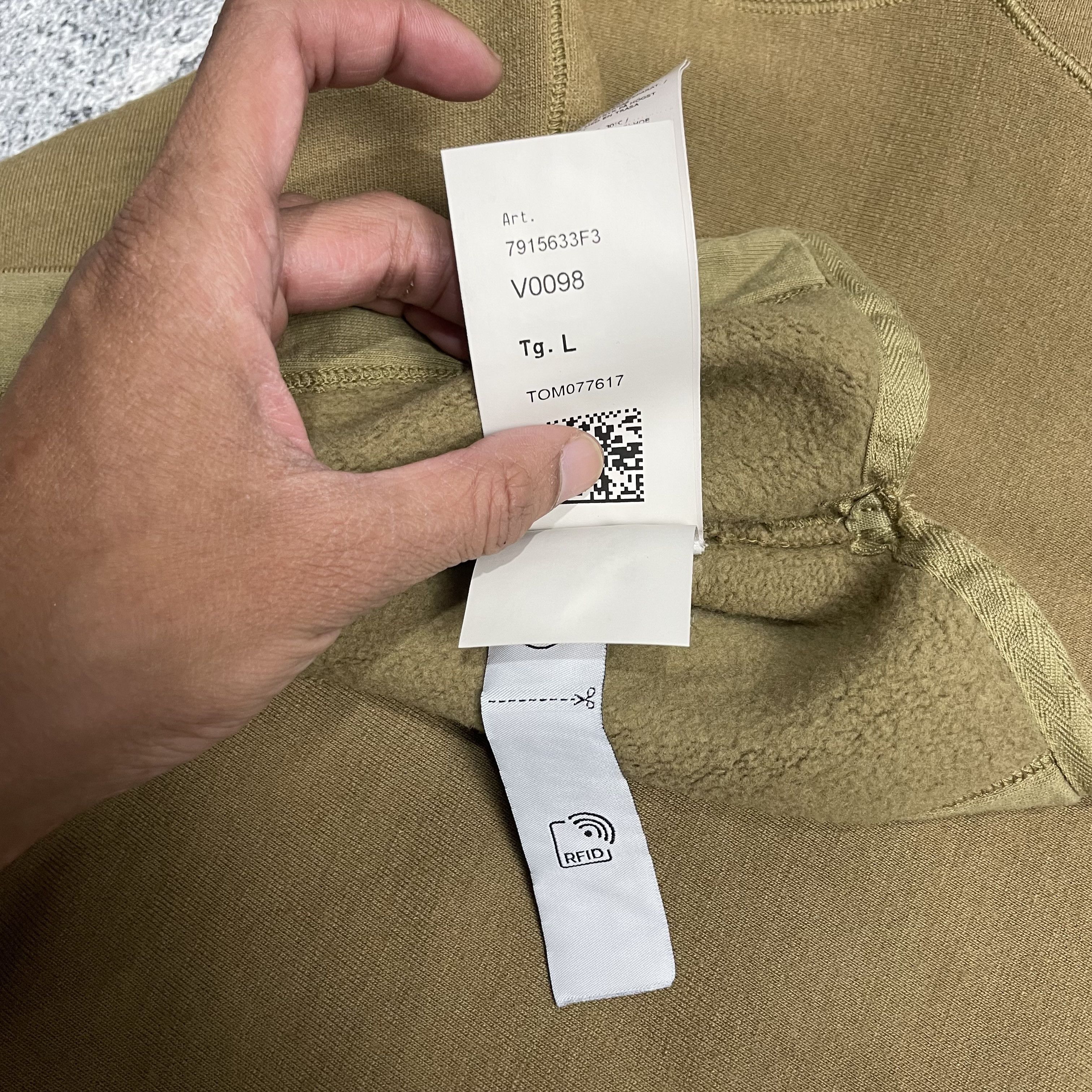 Stone Island STONE ISLAND GHOST PIECE CREWNECK BROWN Size US L / EU 52-54 / 3 - 12 Thumbnail