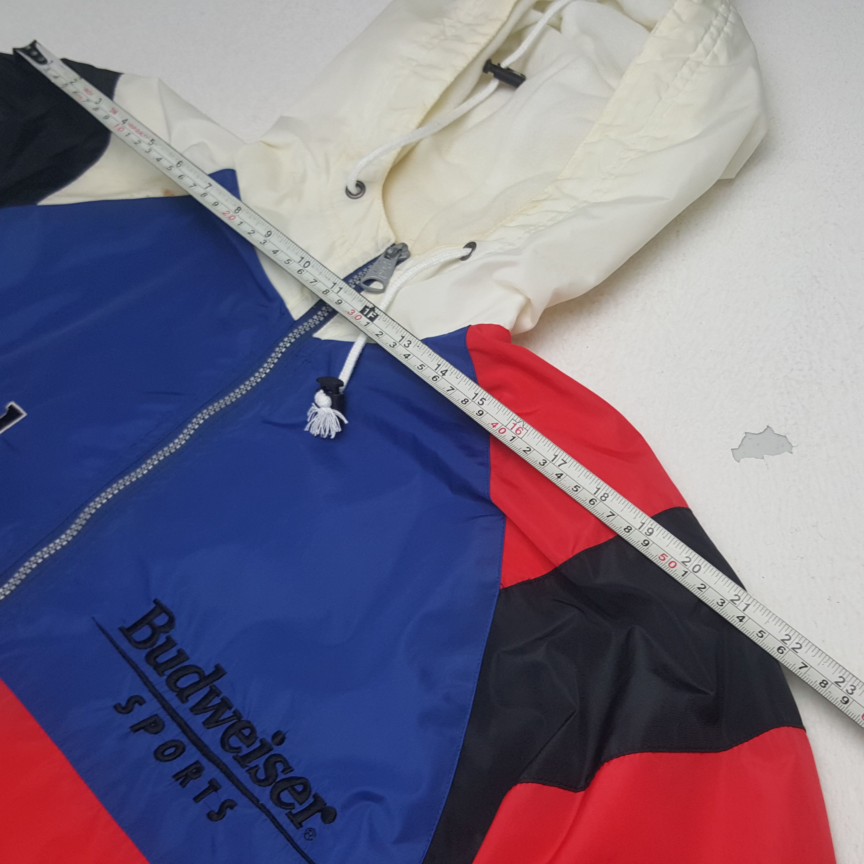 Budweiser × Vintage Vintage Budweiser Sportwear Racing Motorsports Hoodie Jacket Size US L / EU 52-54 / 3 - 6 Thumbnail
