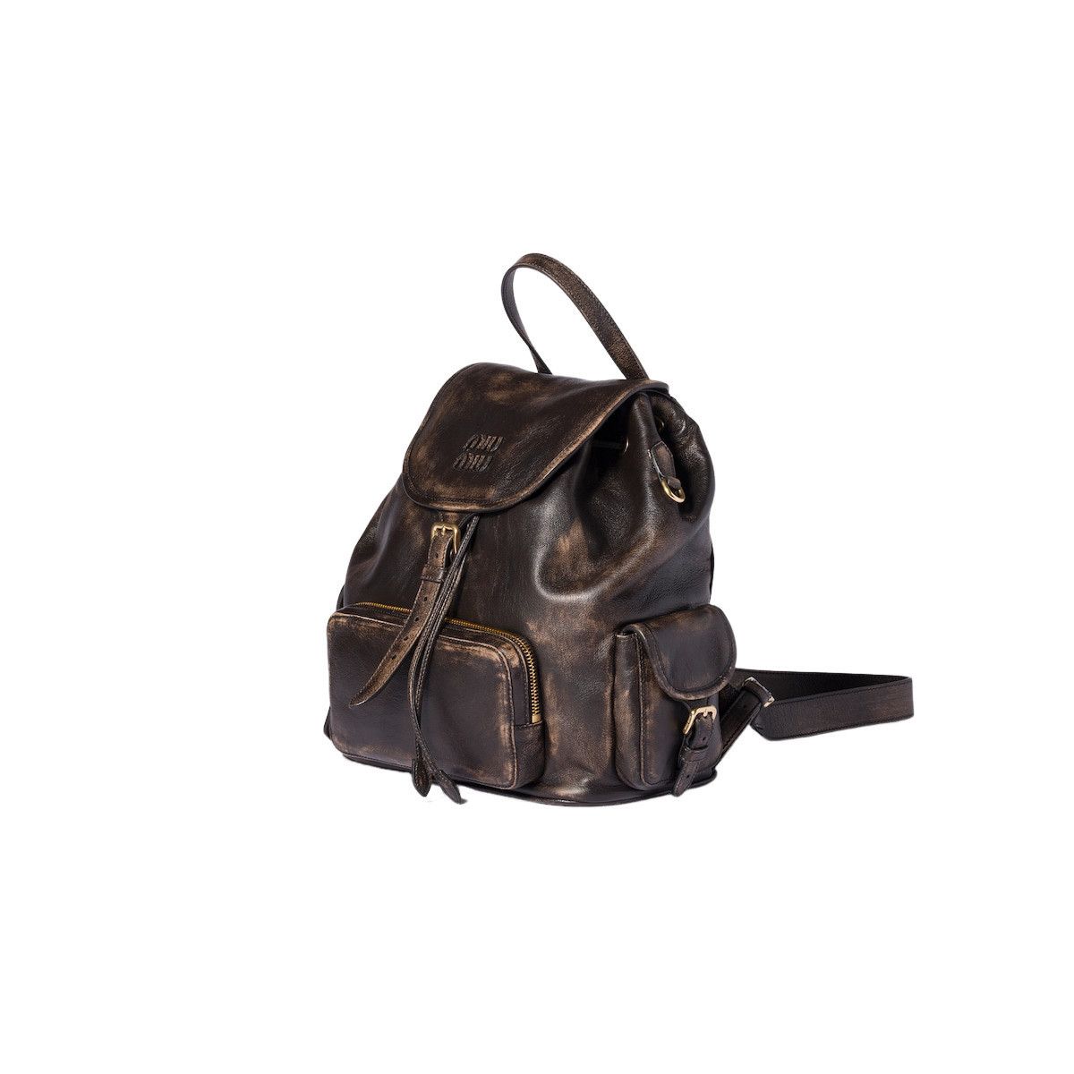 Miu Miu MIU MIU $4200 Coffee Large Backpack New & Authentic Size ONE SIZE - 2 Thumbnail