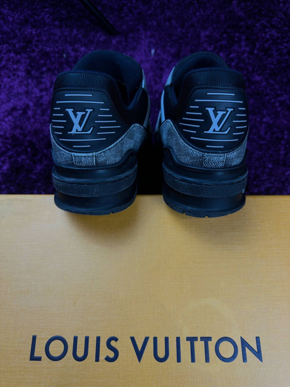 Louis Vuitton Louis Vuitton Trainer Black/Grey Size US 6.5 / EU 39-40 - 5 Thumbnail