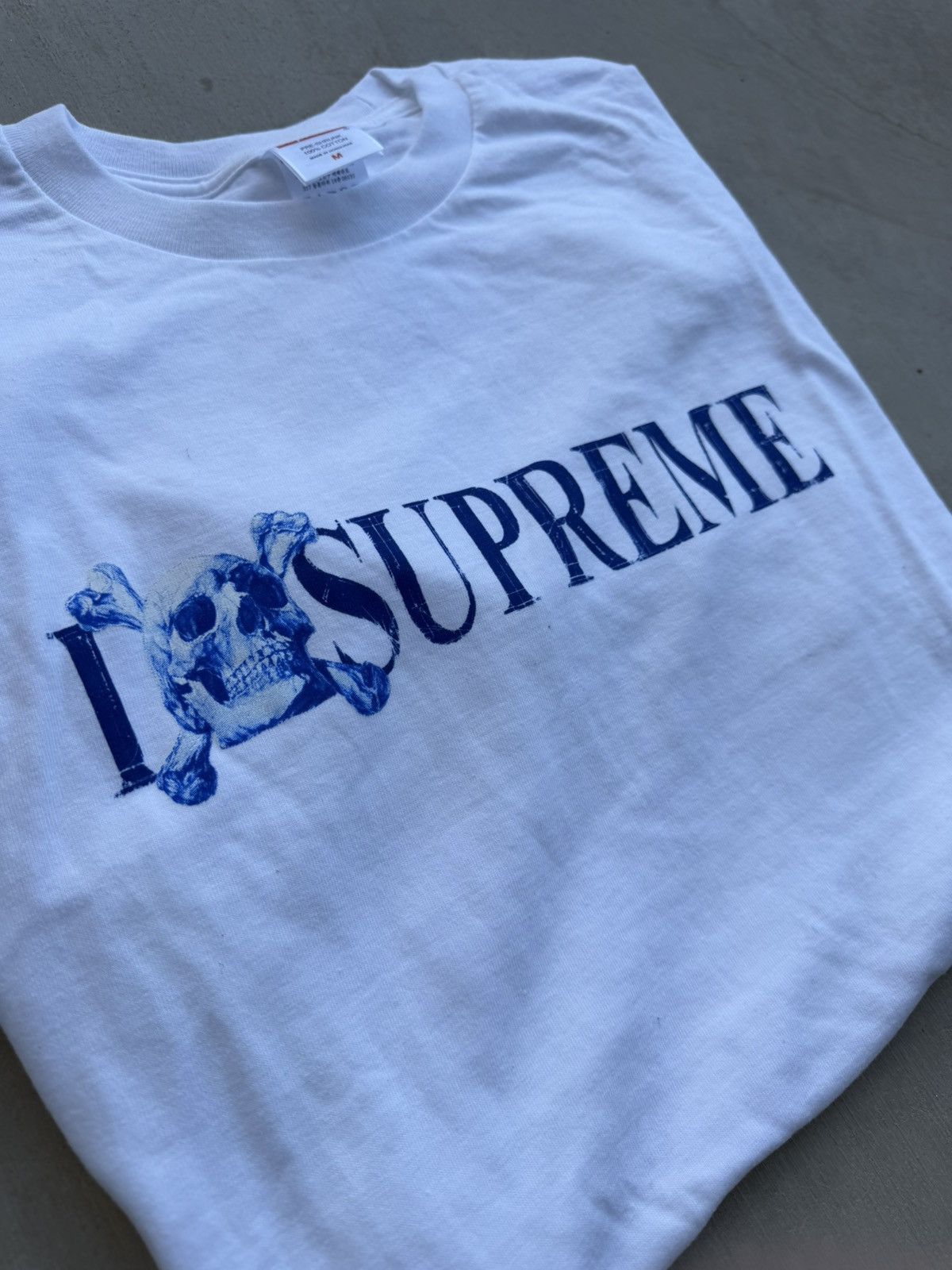 Supreme Supreme Skull Tee White Size Medium New Size US L / EU 52-54 / 3 - 2 Thumbnail