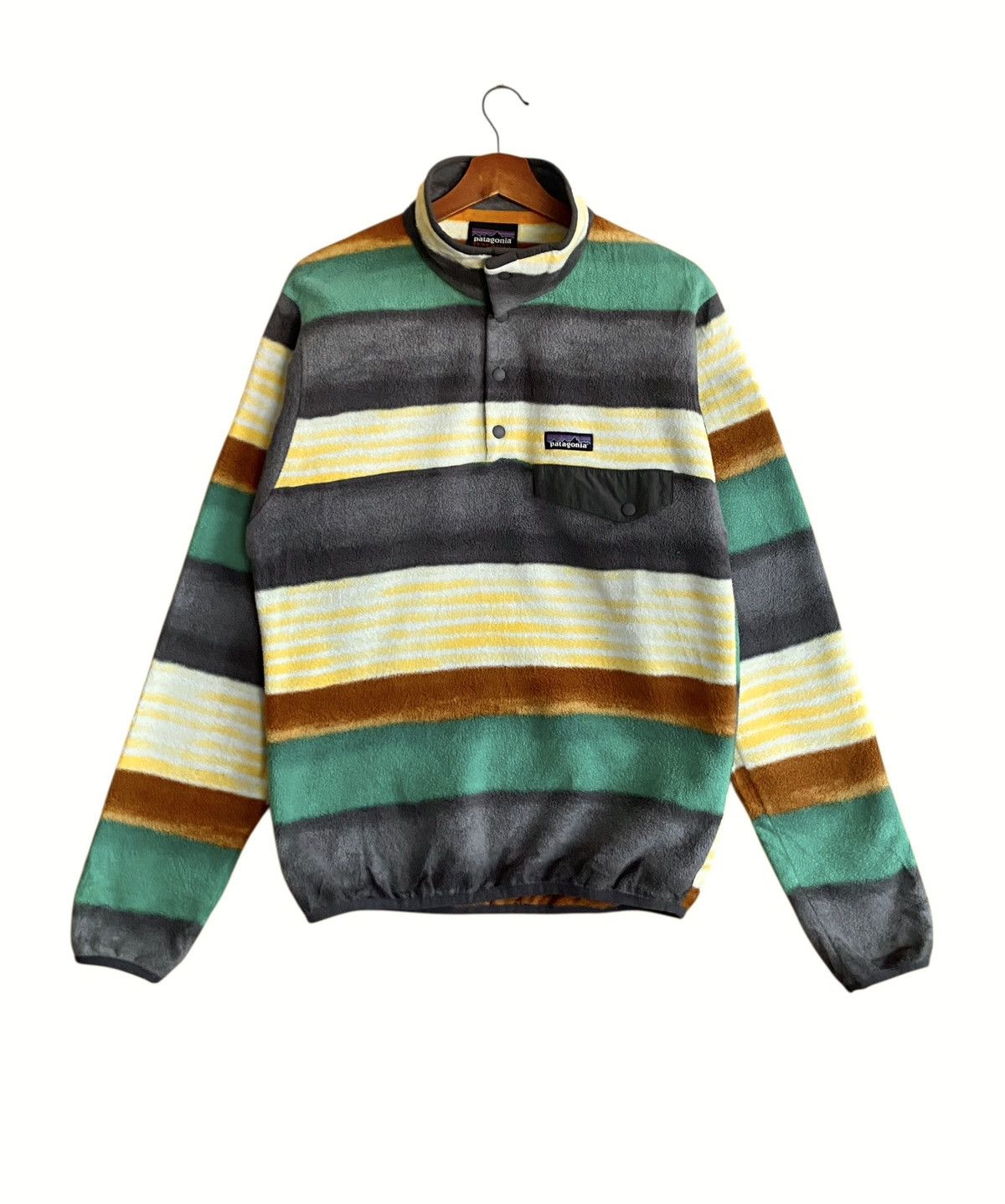 Patagonia Very Rare Vintage Patagonia Synchilla Snap-T Pullover 2000s Size US XS / EU 42 / 0 - 1 Thumbnail