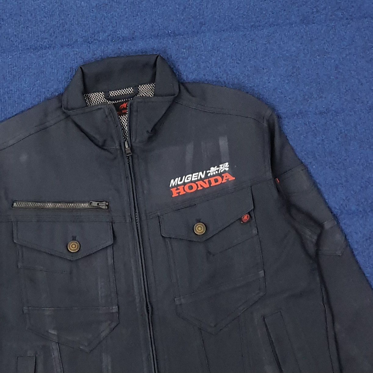 Japanese Brand Vintage Mugen Honda Motorsports Custom Logo Jacket C268N21 Size US S / EU 44-46 / 1 - 4 Thumbnail