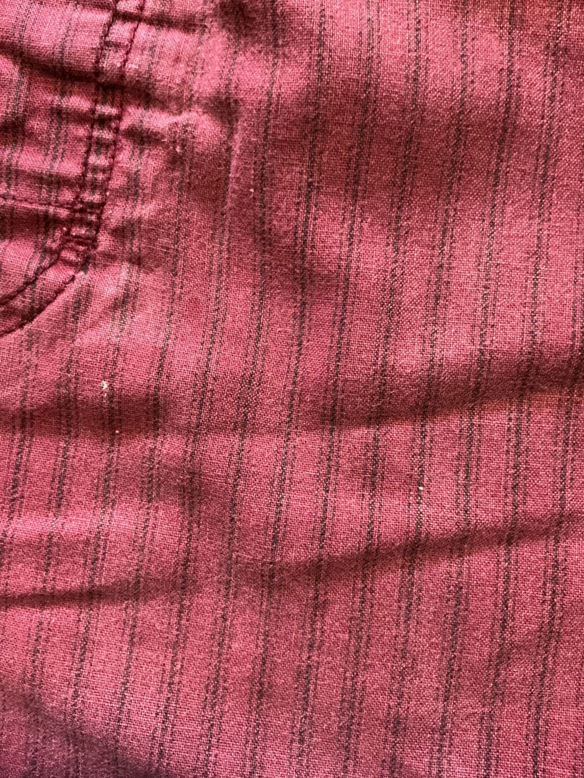 Vintage Vintage 90s Y2K Sostanza Apparel Striped Belted Shorts Size US 38 / EU 54 - 8 Thumbnail