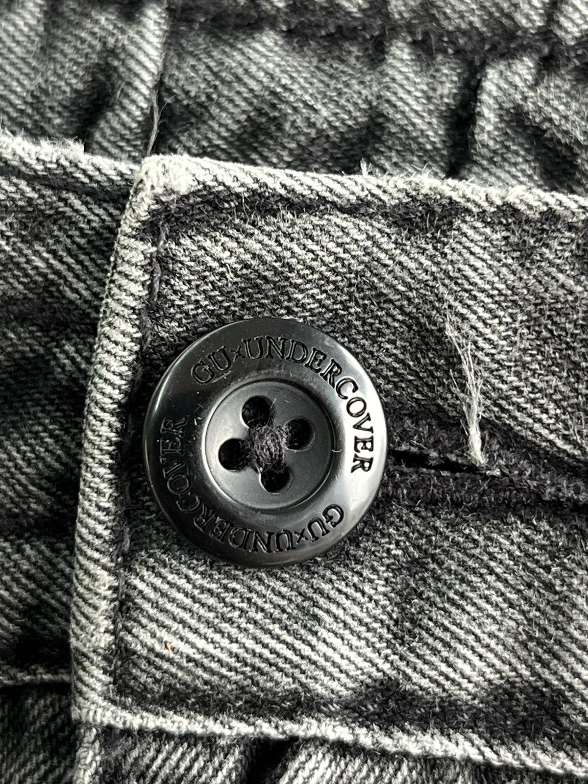 Undercover GU x Undercover Kosmik Noise 2Way Zip Baggy Cargo Pants Size US 32 / EU 48 - 6 Thumbnail