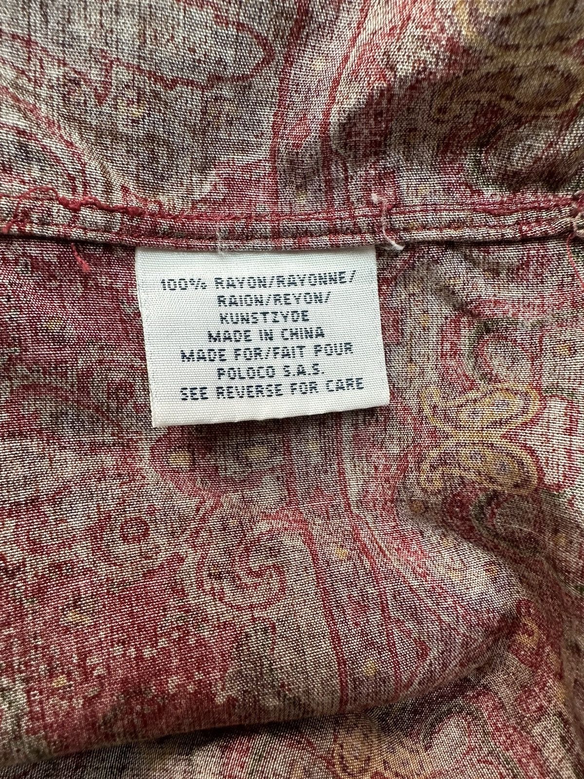Vintage crazy shirt polo Ralph Lauren