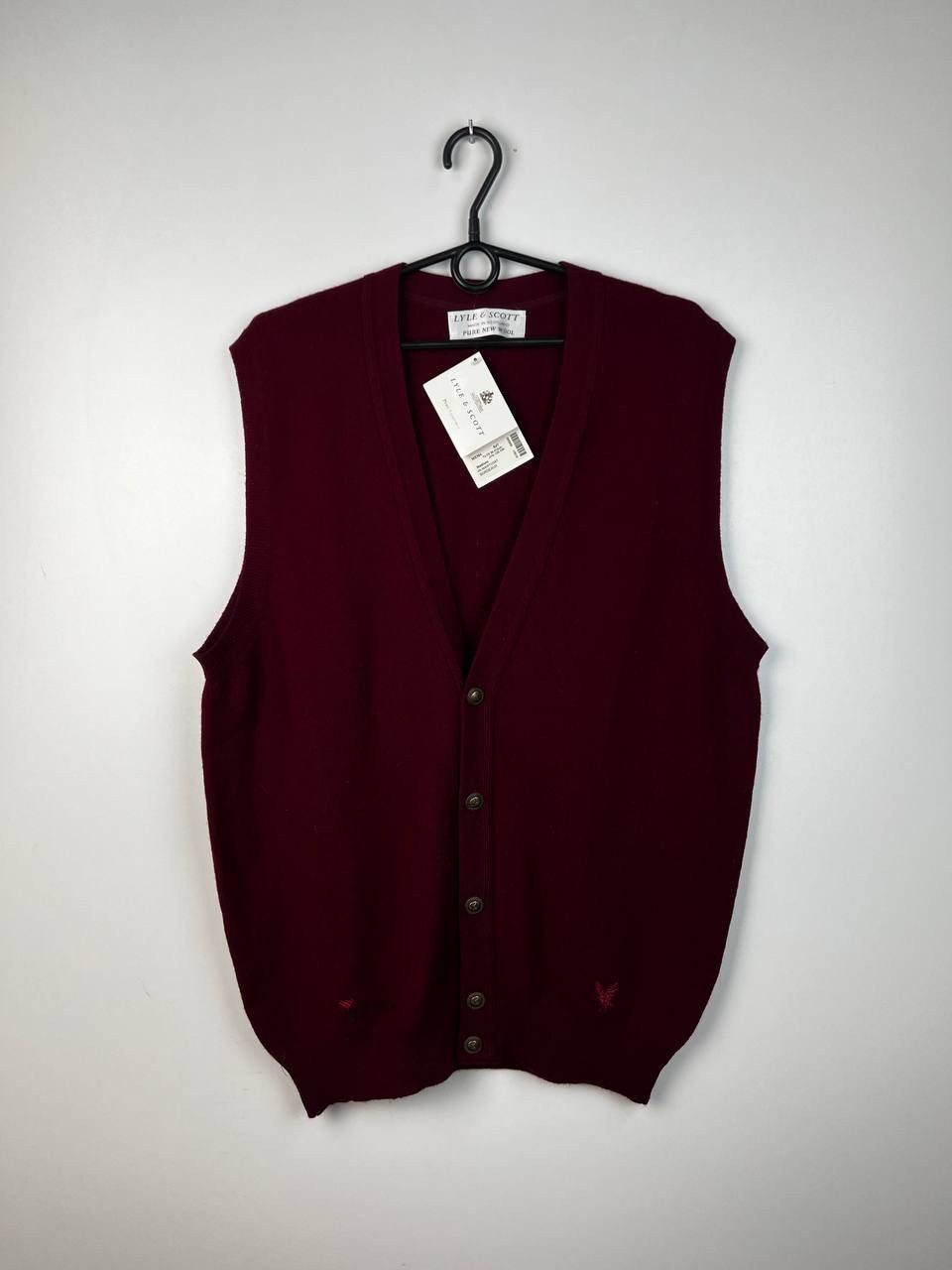 Lyle & Scott Lyle Scott Pure New Wool vintage vest sweaters size M Size US M / EU 48-50 / 2 - 1 Thumbnail