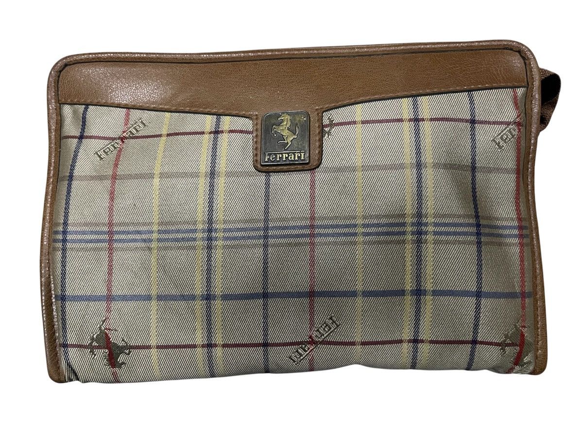 Ferrari Vintage Ferrari Monogram Clutch Bag Size ONE SIZE - 1 Thumbnail