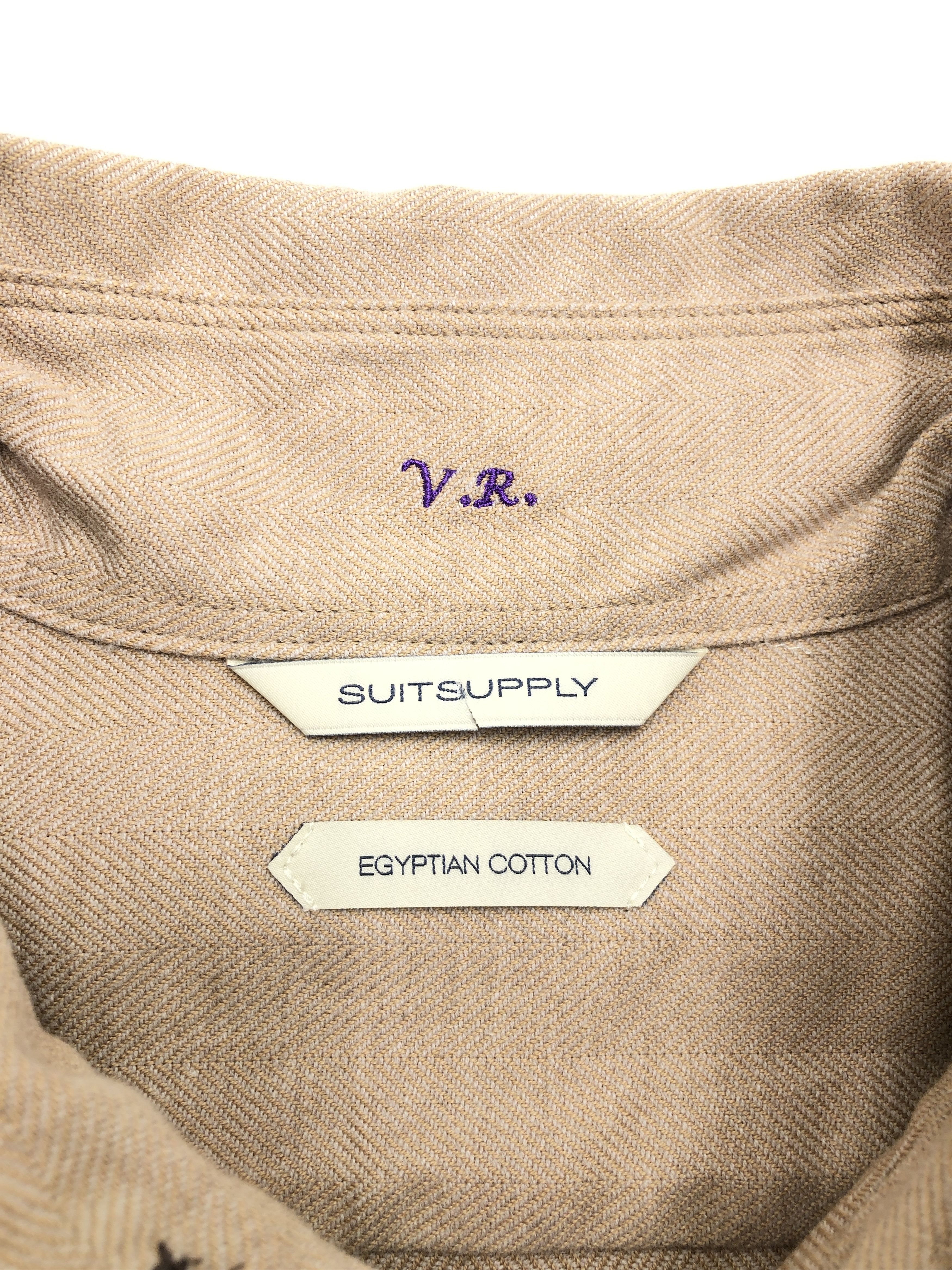 Suitsupply SUITSUPPLY Egyptian Cotton Formal Solid Slim Shirt Size 40 Size US M / EU 48-50 / 2 - 5 Thumbnail