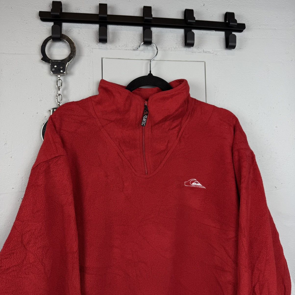 Quiksilver Vintage Quicksilver Fleece Y2K Avant Garde Size US L / EU 52-54 / 3 - 2 Thumbnail