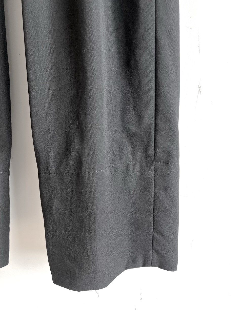 Yohji Yamamoto Yohji Yamamoto Pour Homme W/Gabardine Side Button 2Tuck Pant Size US 32 / EU 48 - 9 Thumbnail