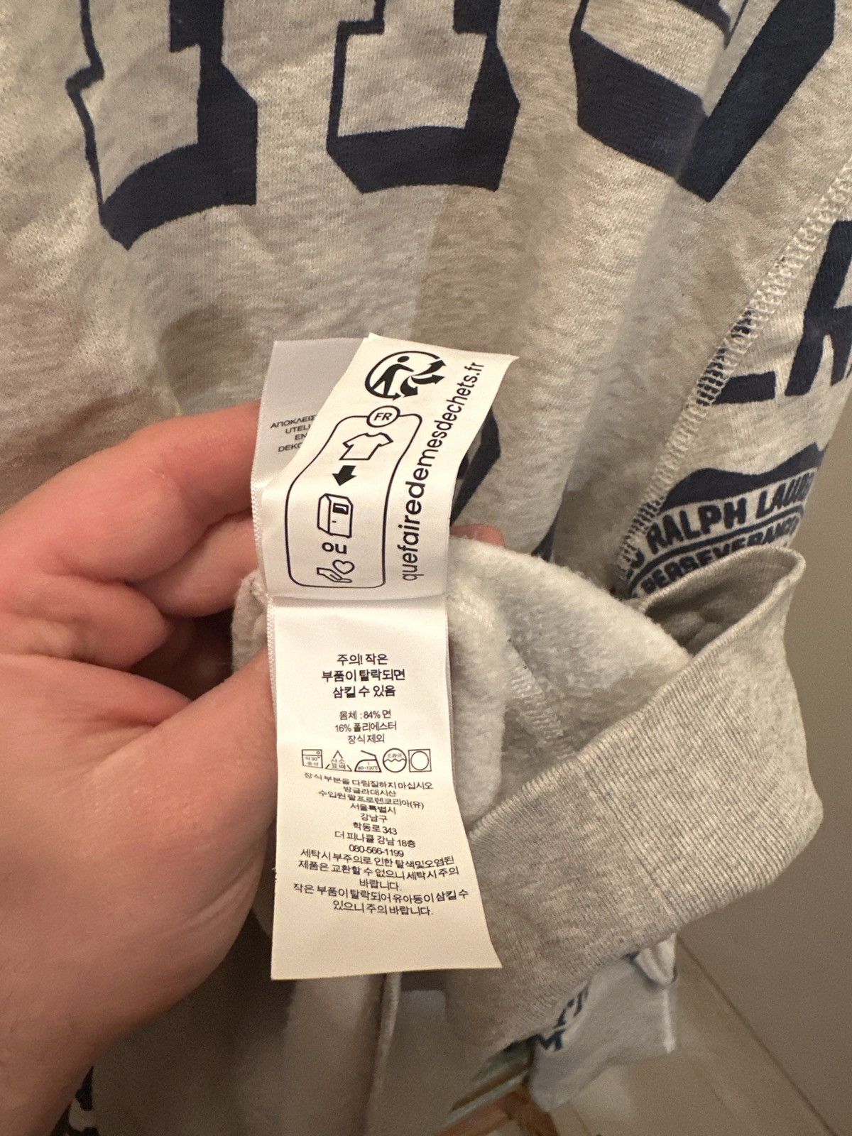 Polo Ralph Lauren Fleece Graphic Sweatshirt /Polo Ralph Lauren/ Size US XXL / EU 58 / 5 - 3 Thumbnail