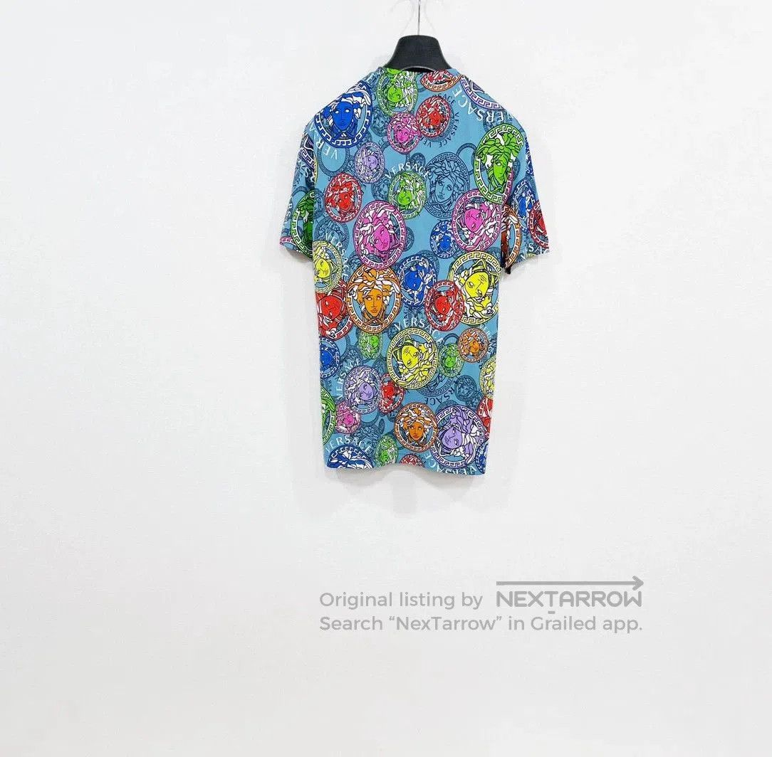Versace VERSACE Cotton Short Sleeve T-Shirt. Size US S / EU 44-46 / 1 - 5 Thumbnail