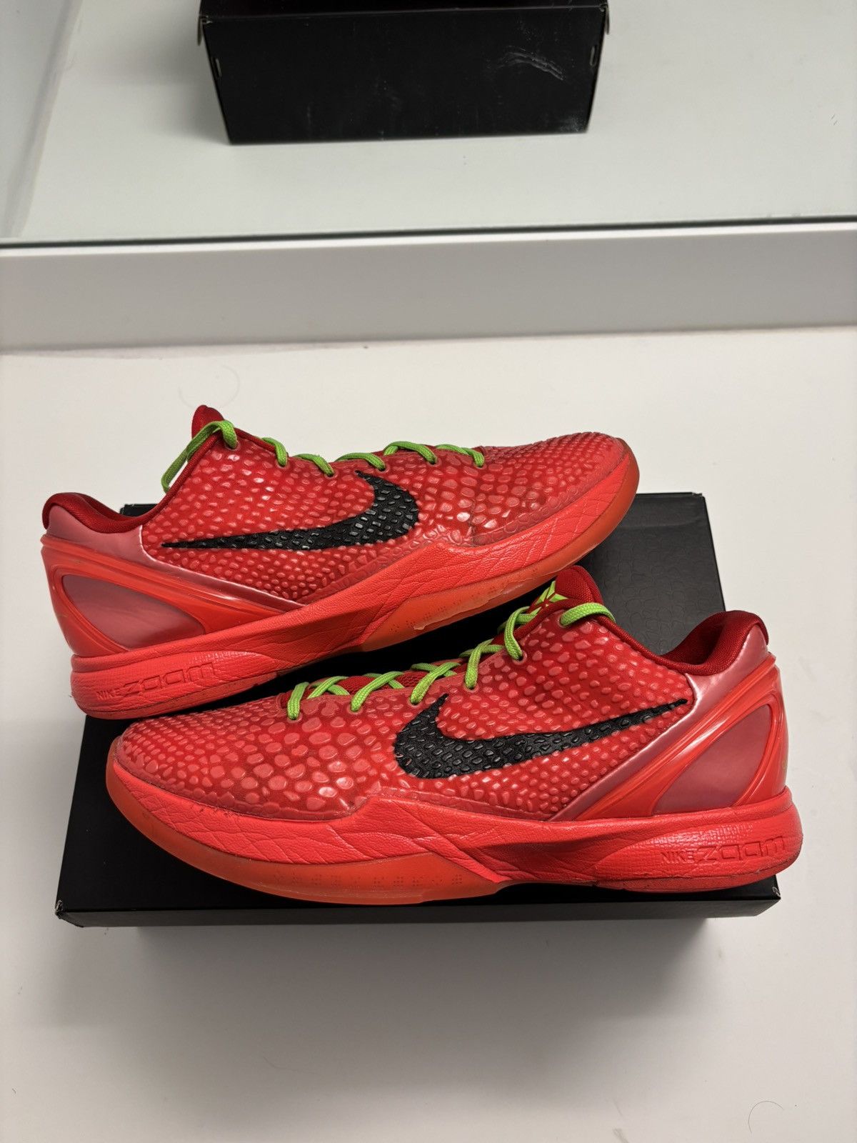 Nike 2023 Nike Kobe 6 Protro Reverse Grinch Size US 11.5 / EU 44-45 - 1 Thumbnail