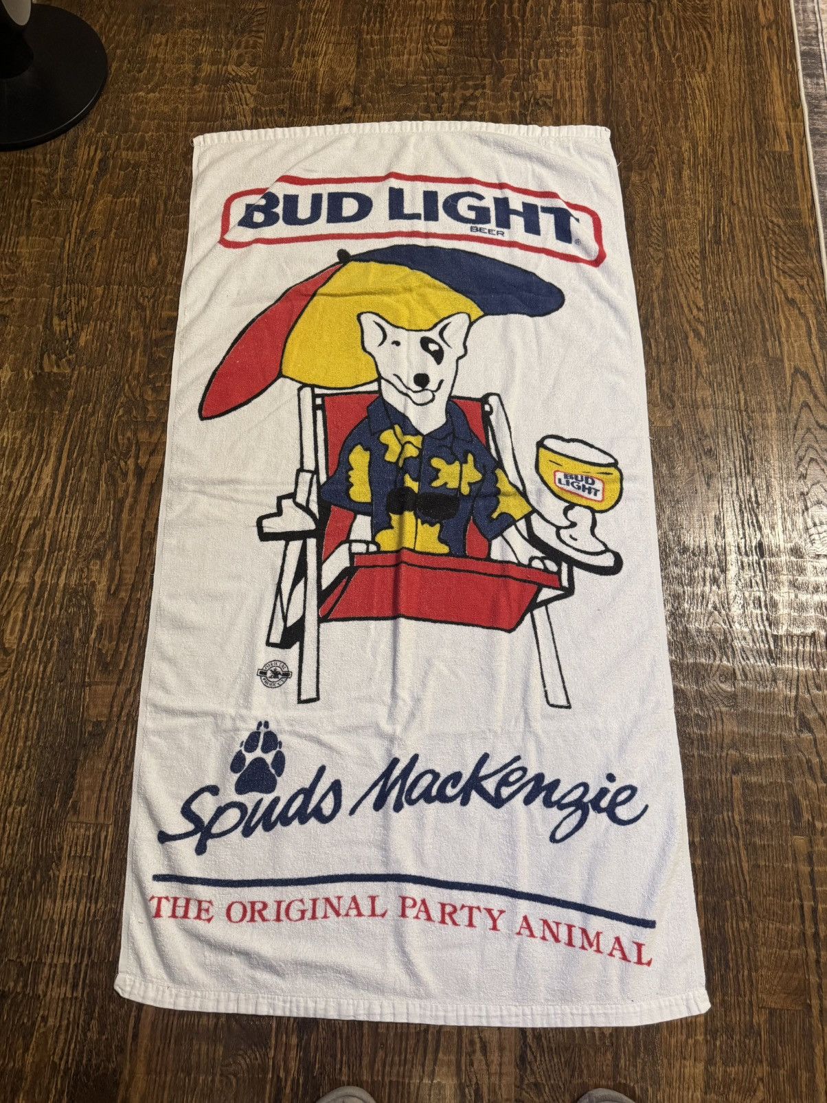 Other 1987 Spuds Mackenzie Beach towel Size ONE SIZE - 1 Thumbnail