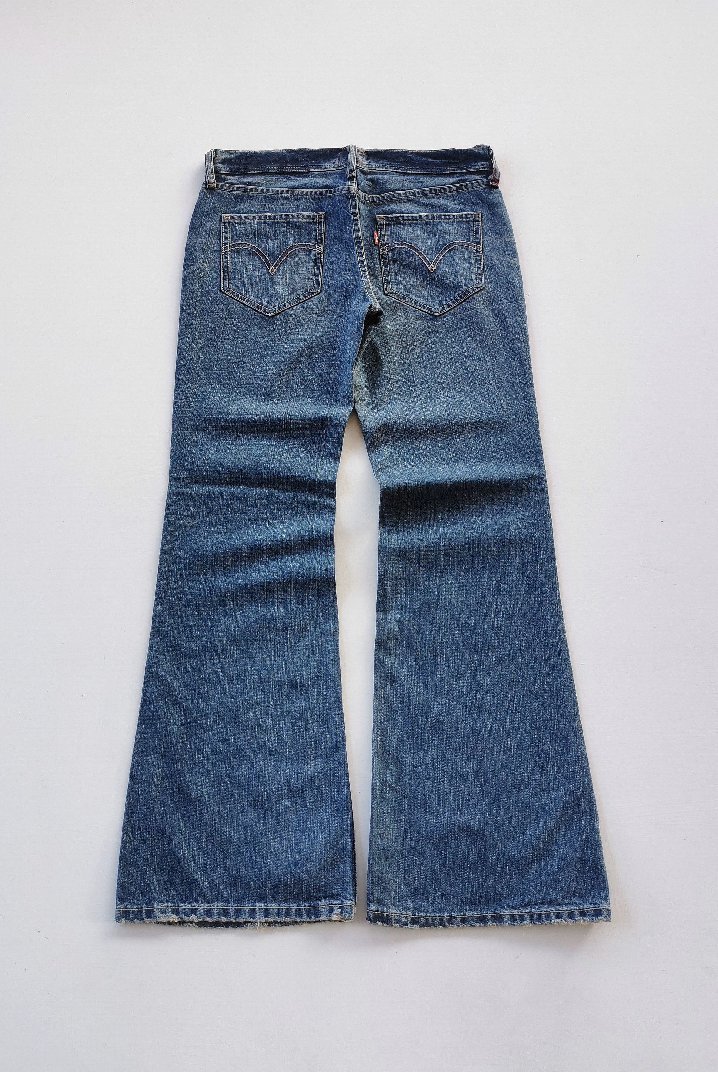 Levi's Vintage Levis Redloop Women Bootcuts/Flare Jeans Size 30" / US 8 / IT 44 - 10 Thumbnail