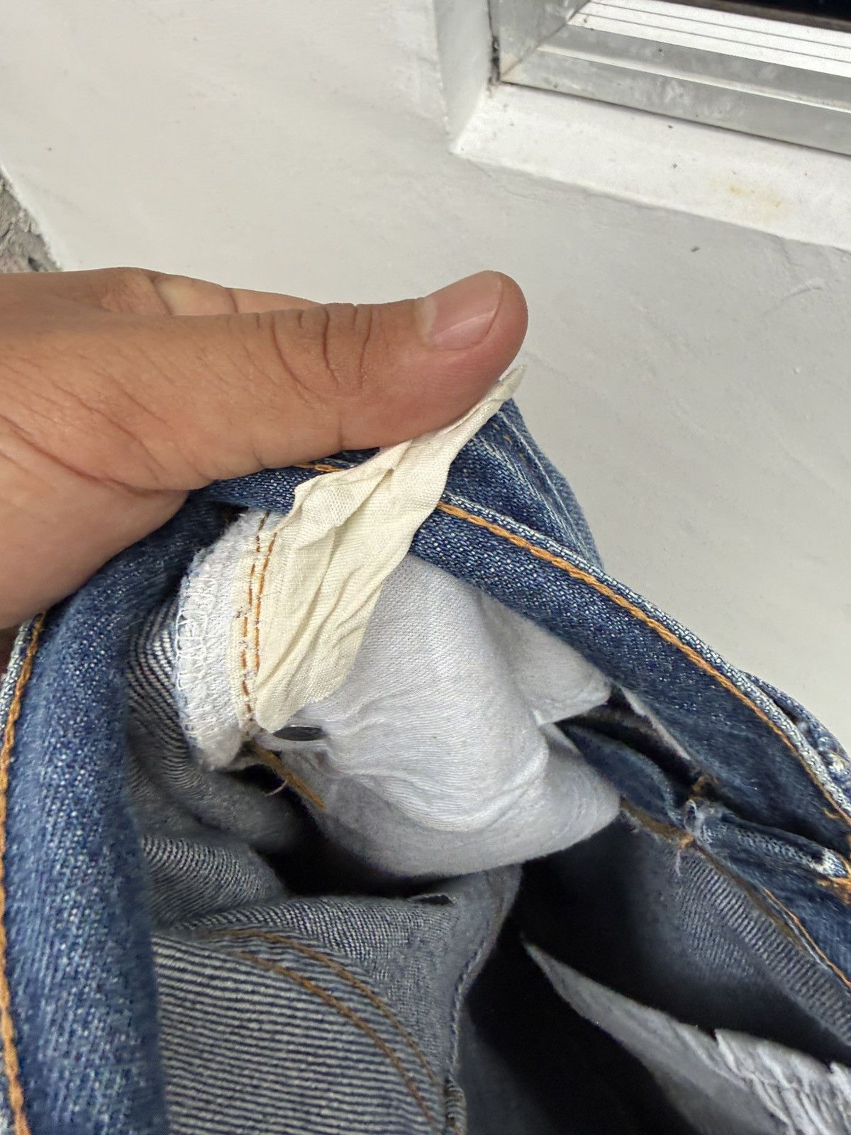 Levi's Vintage Clothing W28x29.5 Vintage levi’s 501 redline made in USA #6 Size US 28 / EU 44 - 7 Thumbnail