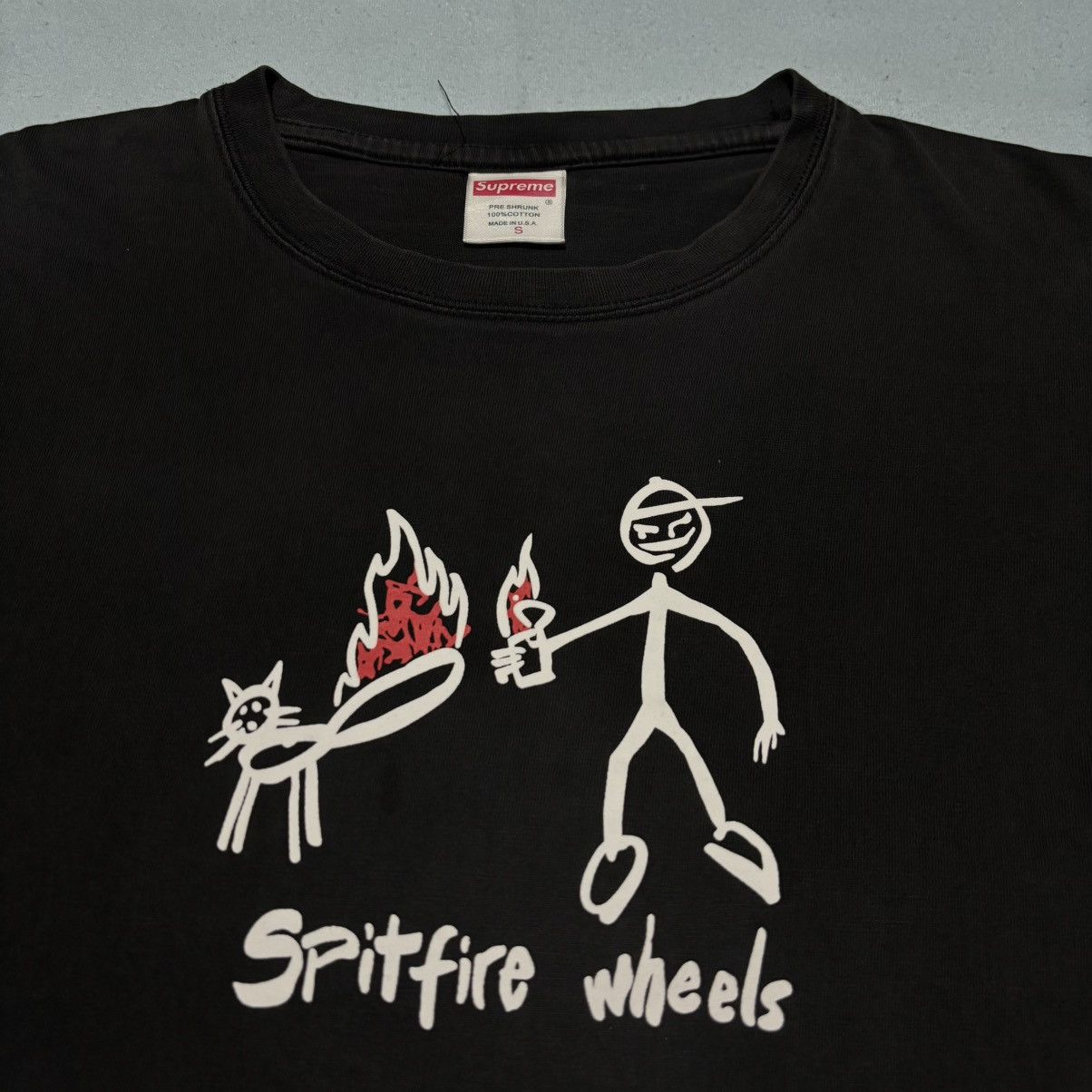 Spitfire × Supreme Spitfire Wheels Supreme Tee Shirts Size US XS / EU 42 / 0 - 3 Thumbnail