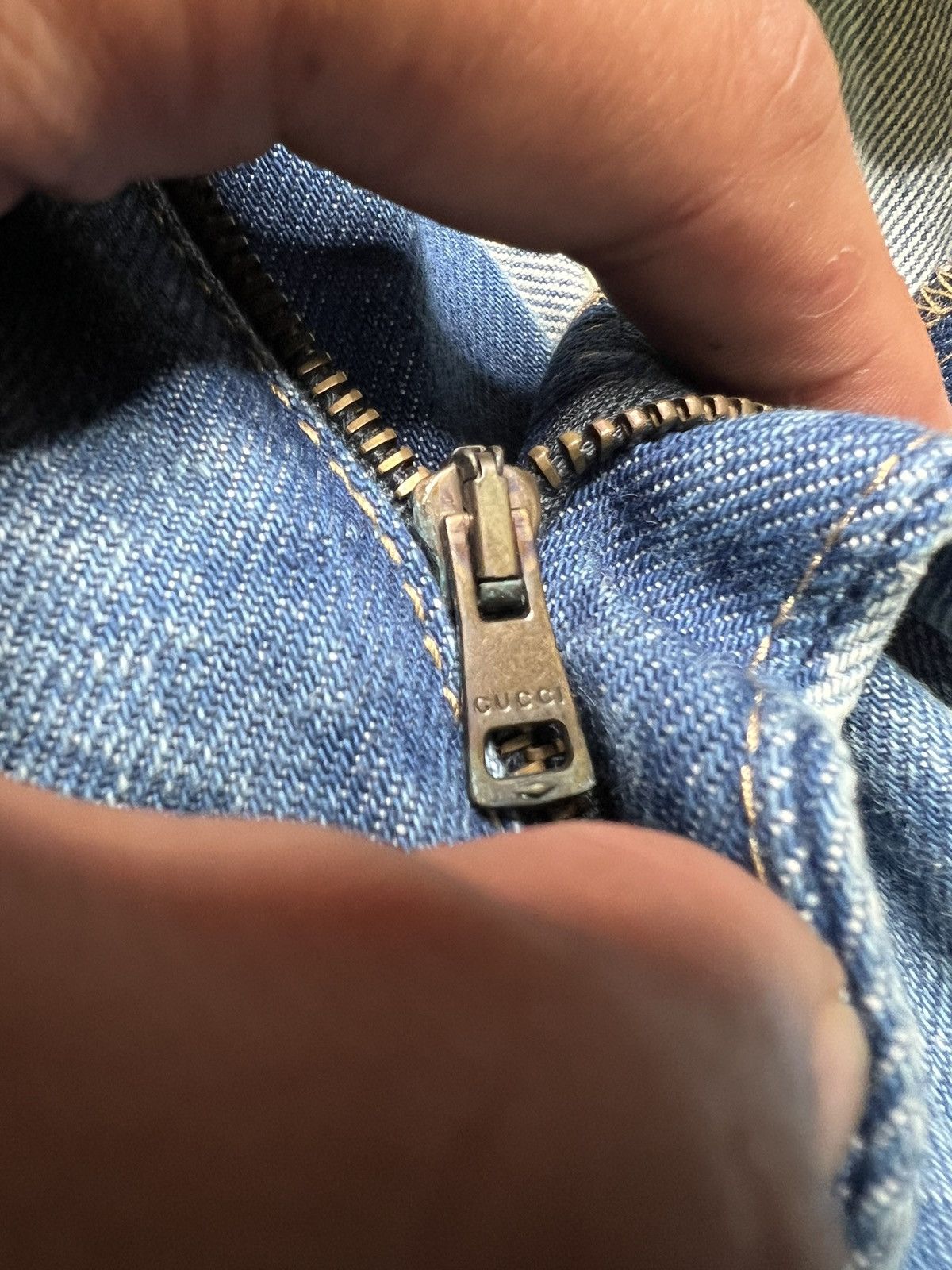 Gucci Gucci Marble Wash Jeans Size US 31 - 8 Thumbnail