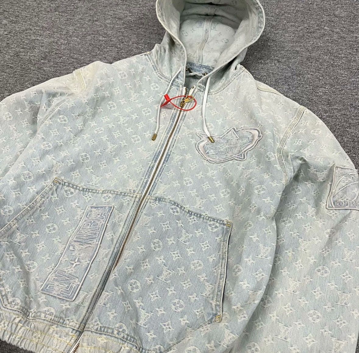 Louis Vuitton Louis Vuitton LV nba denim jacket Size US L / EU 52-54 / 3 - 3 Thumbnail