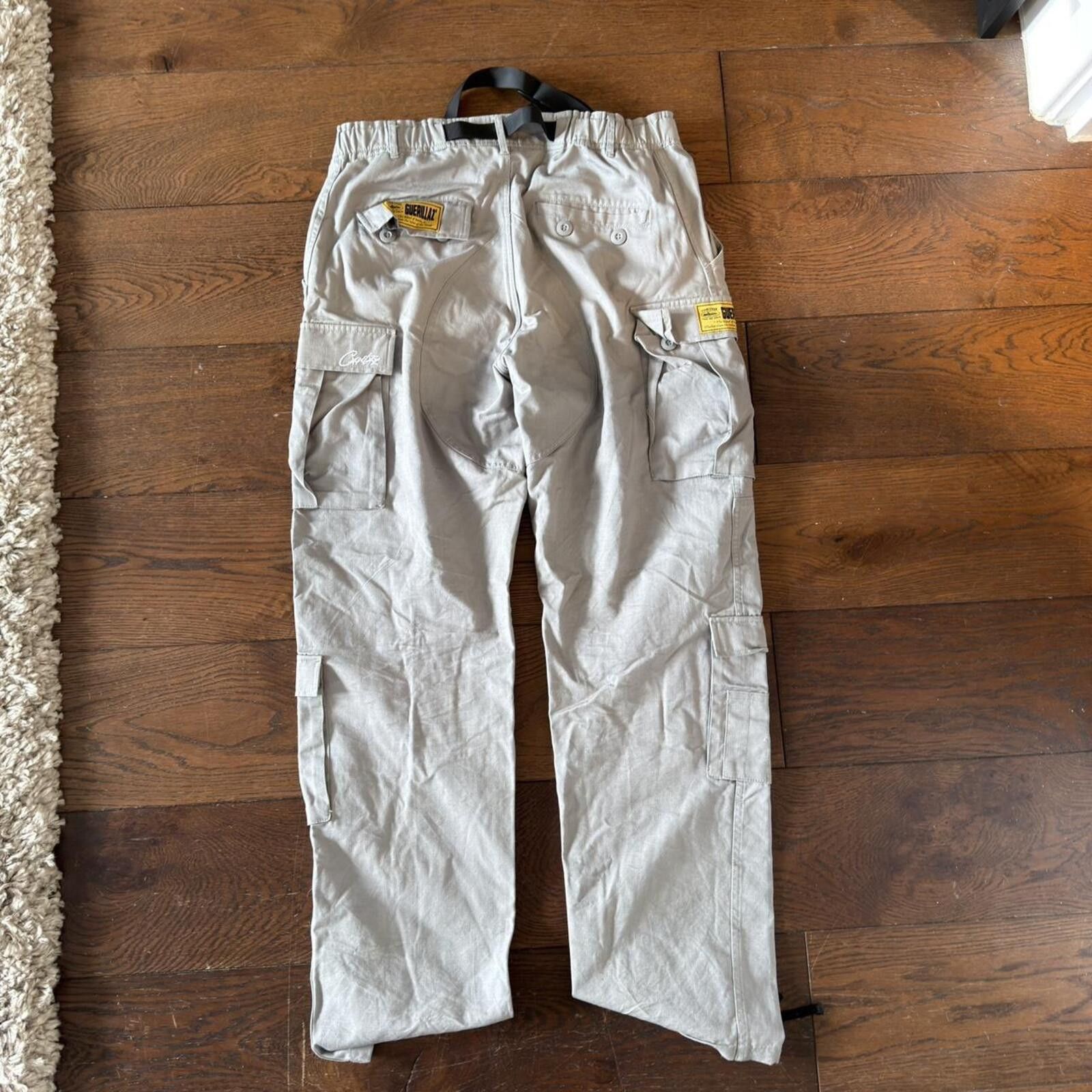 Other Corteiz grey Alcatraz cargo trousers Size US 36 / EU 52 - 4 Thumbnail