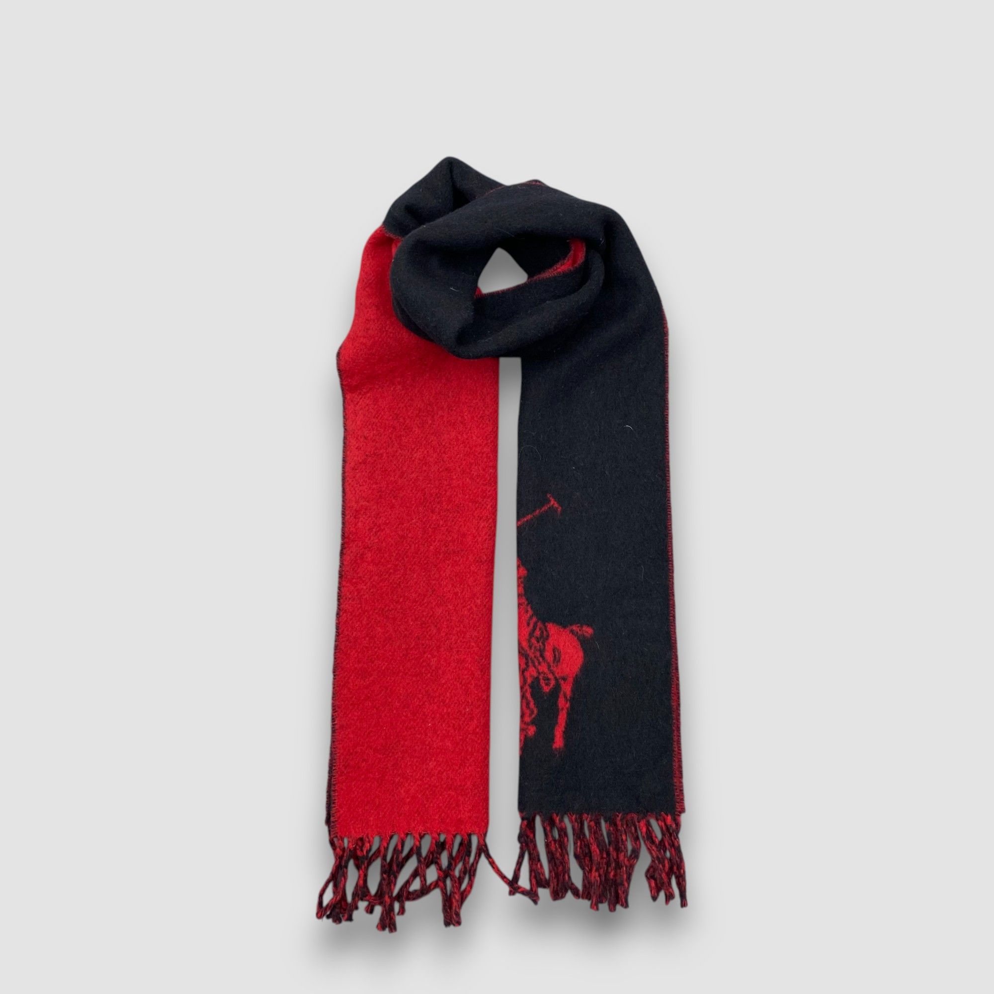Polo Ralph Lauren Vintage Polo Ralph Lauren Scarf Muffler Wool Winter Scarves Size ONE SIZE - 6 Thumbnail