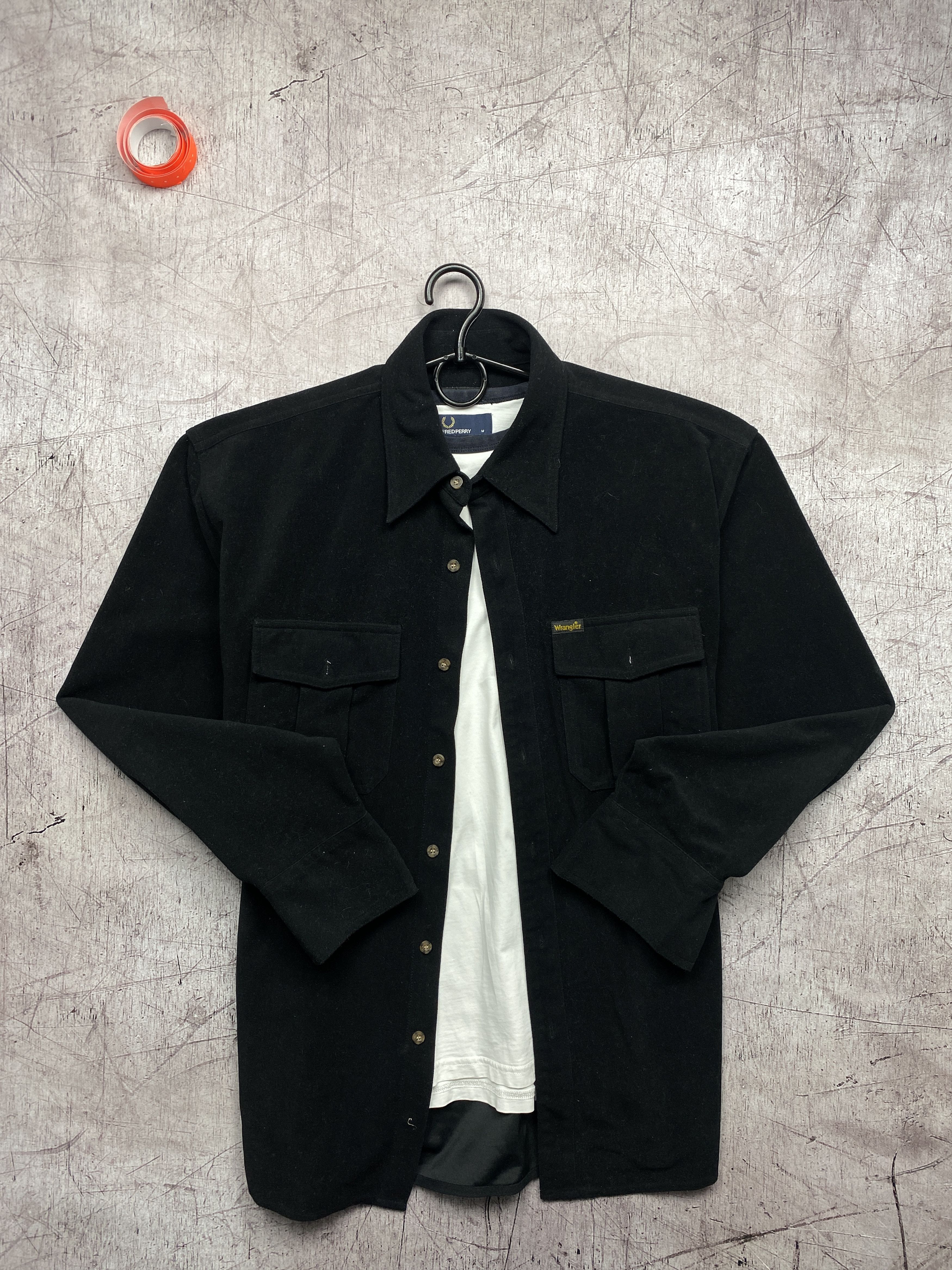 Flannel Wrangler 90s Vintage Flannel Shirt Size US L / EU 52-54 / 3 - 1 Thumbnail