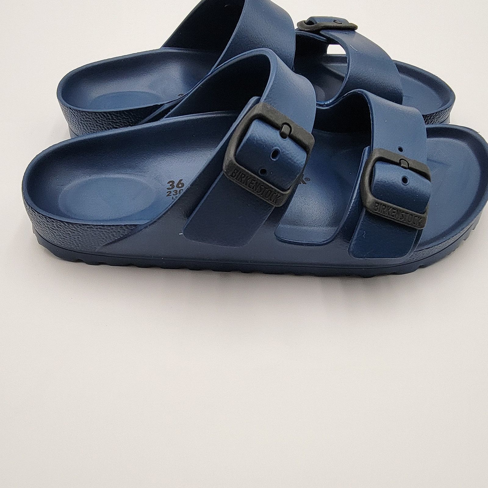 Birkenstock Birkenstock Arizona EVA Navy Sz 5W EU 36 Narrow Fit Size US 5 / IT 35 - 3 Thumbnail