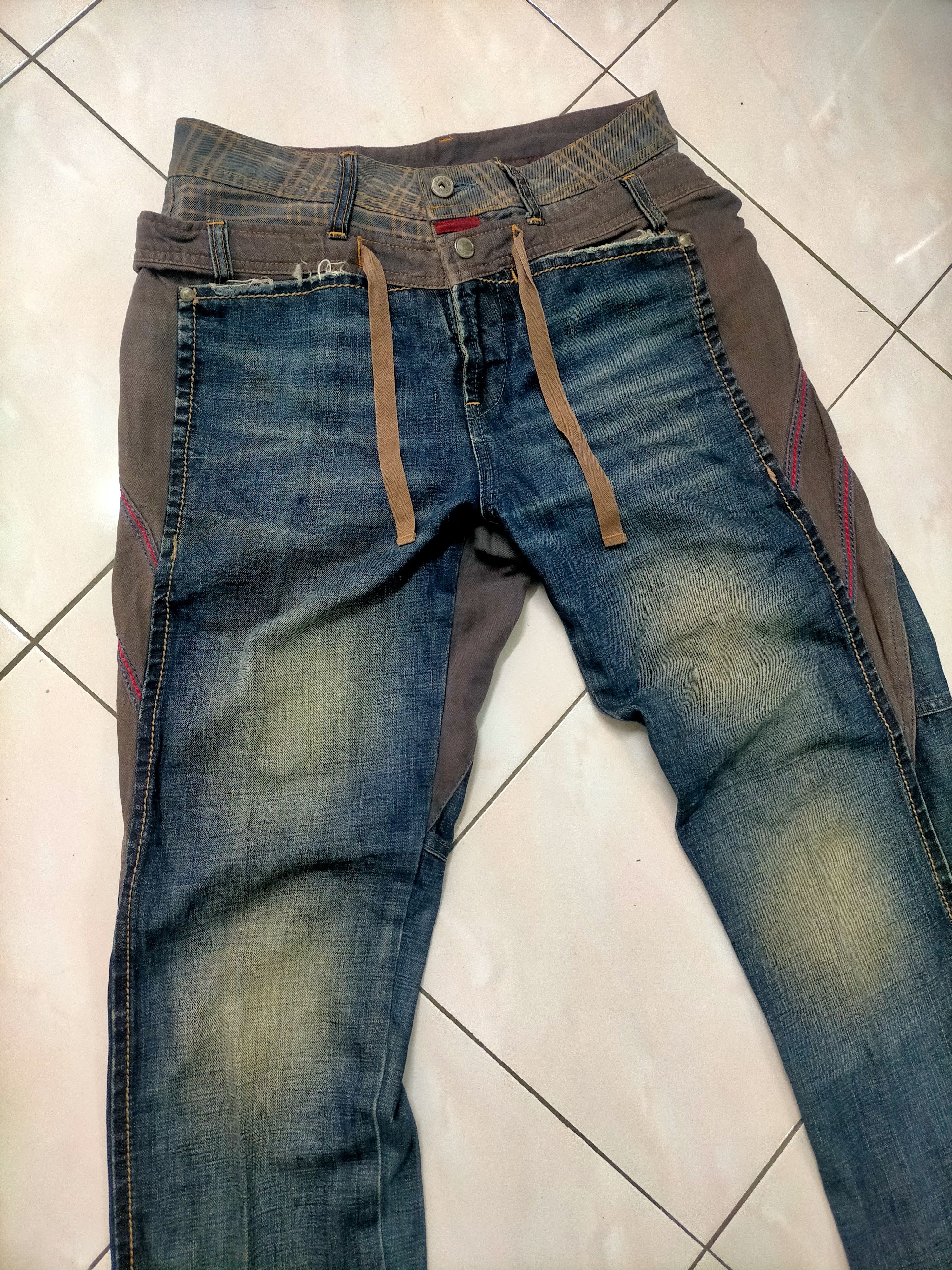 Marithe + Francois Girbaud 🔥Rare 🔥Marithe Francois Girbaud Double Waist Denim Size US 30 / EU 46 - 4 Thumbnail