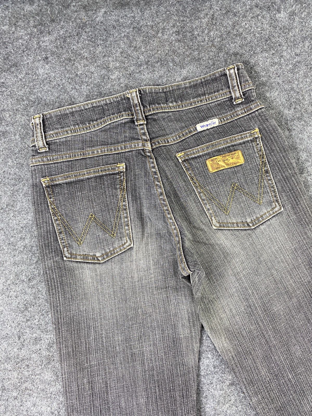 Jean × Vintage × Wrangler Vintage Wrangle Grey Wash Flare Jeans - J985 Size 26" / US 2 / IT 38 - 9 Thumbnail