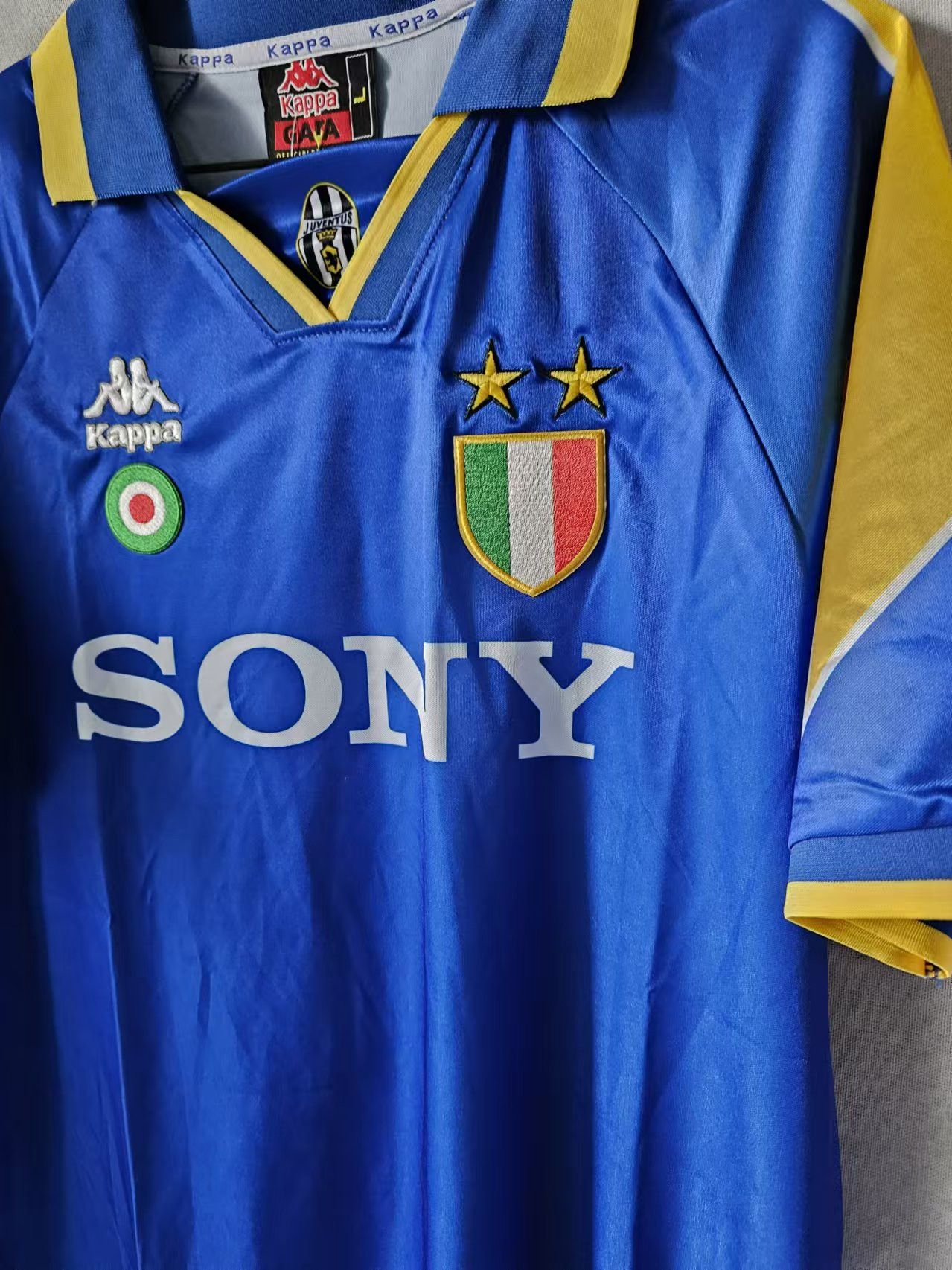 Other 1995 96 Juventus 10 del Piero Jersey Away Size US M / EU 48-50 / 2 - 3 Thumbnail