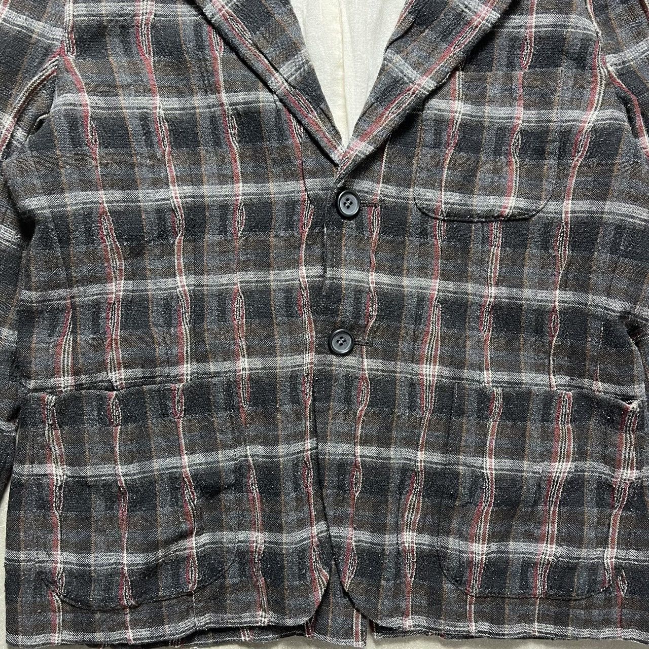 Japanese Brand FRAMeWORK Japanese Brand Check Jacket Size US M / EU 48-50 / 2 - 3 Thumbnail