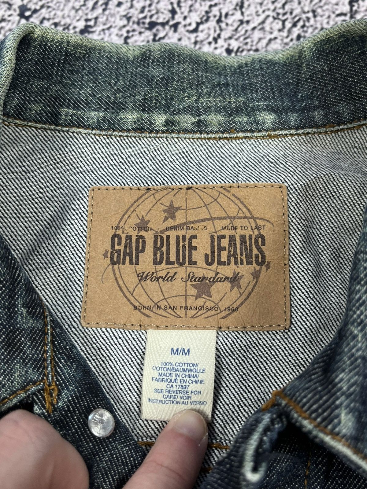 Gap Vintage Gap Archive Rare Denim Jacket Y2K Jeans Size US M / EU 48-50 / 2 - 7 Thumbnail