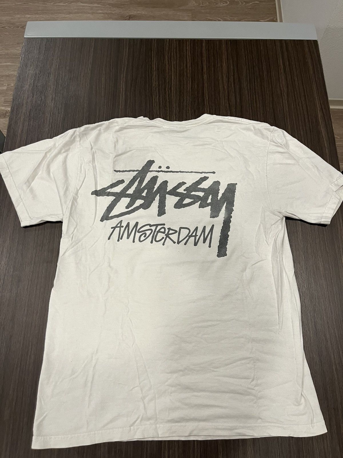 トップス Stussy Amsterdam RARE Stussy Amsterdam Chapter Tee, Medium, White, Used